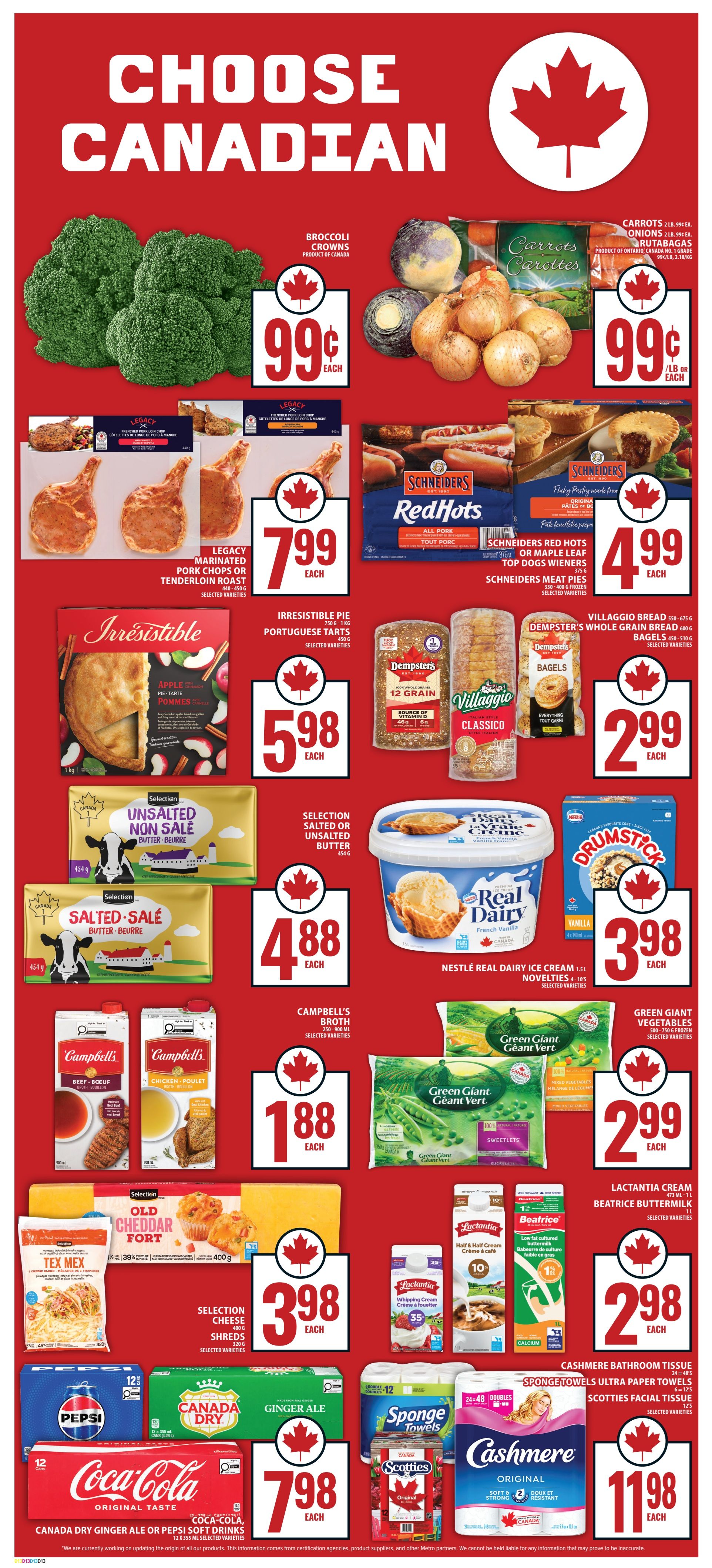 Food Basics Flyer October 1 to 7