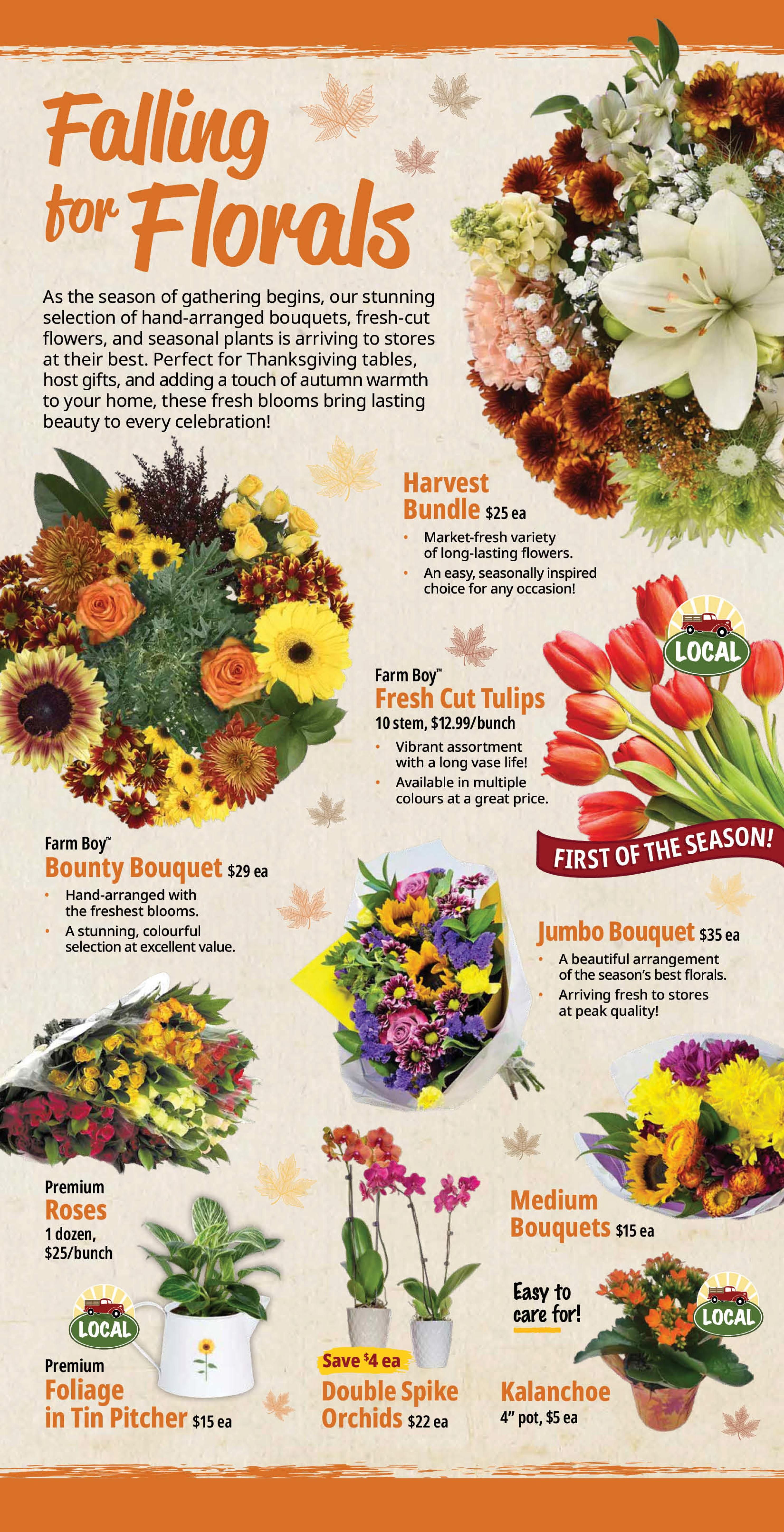Farm Boy Flyer October 1 to 7