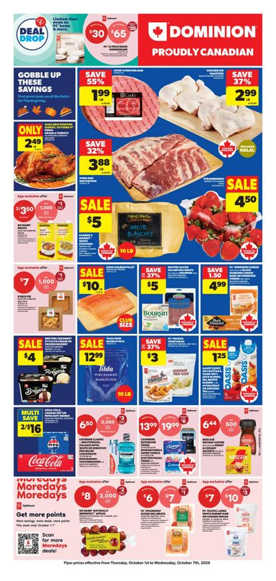 Dominion Flyer October 1 to 7
