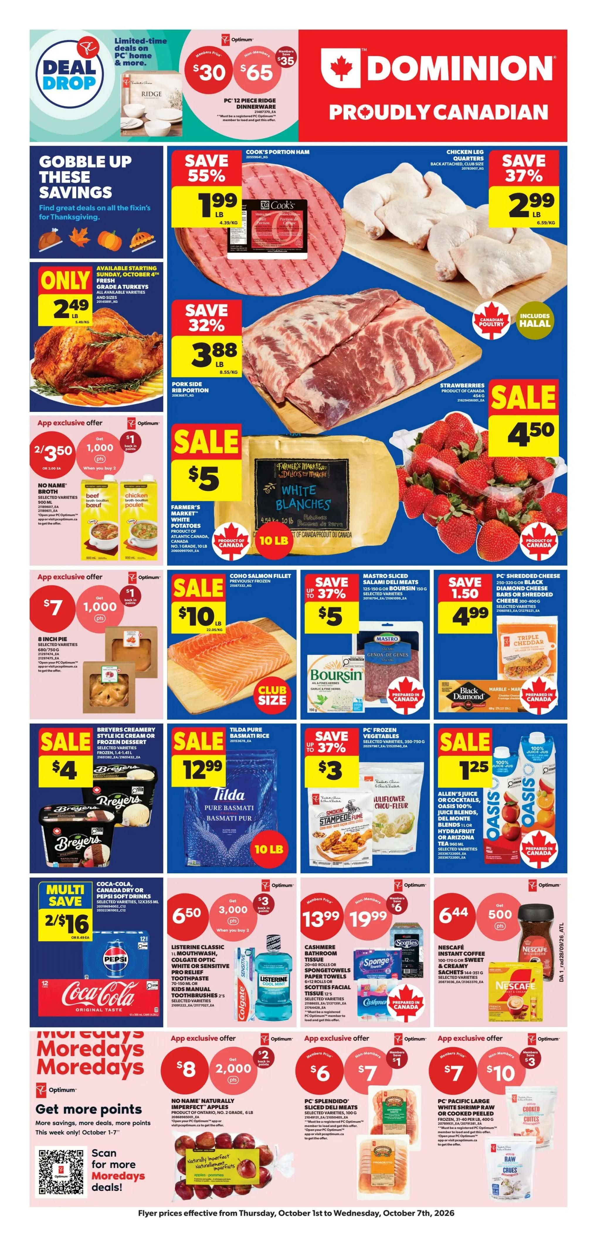 Dominion Flyer October 1 to 7