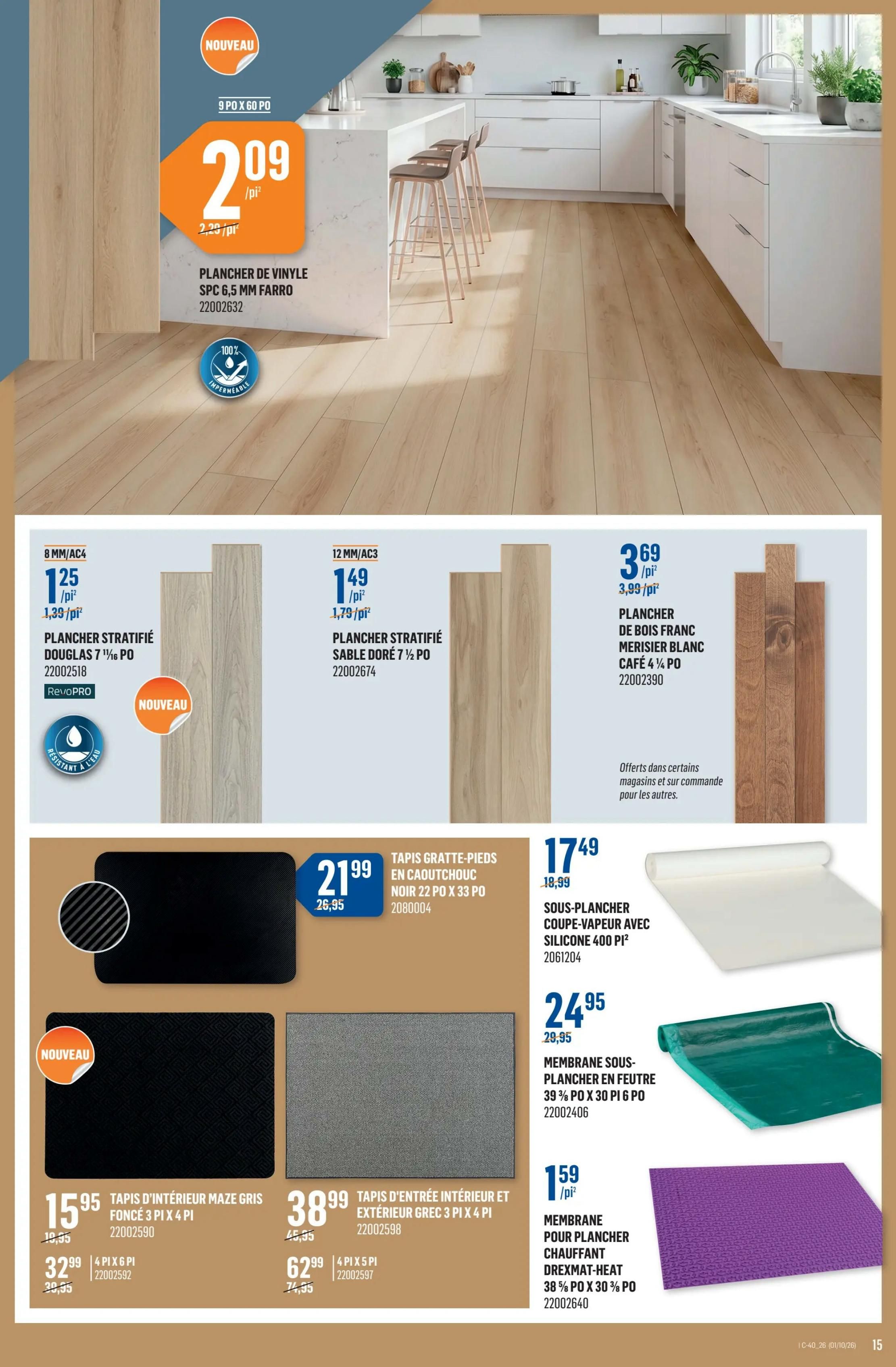 Canac Flyer October 1 to 7