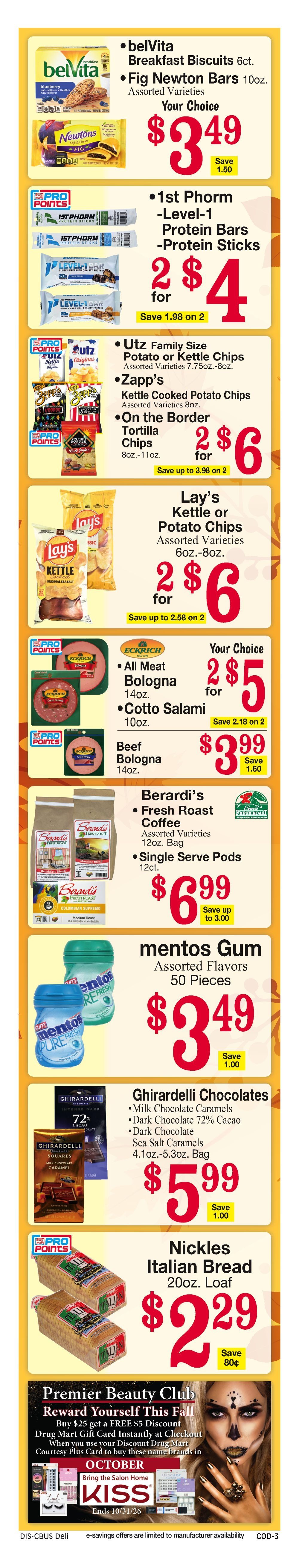 Discount Drug Mart (Ohio) Weekly Ad October 7 - 13, 2026