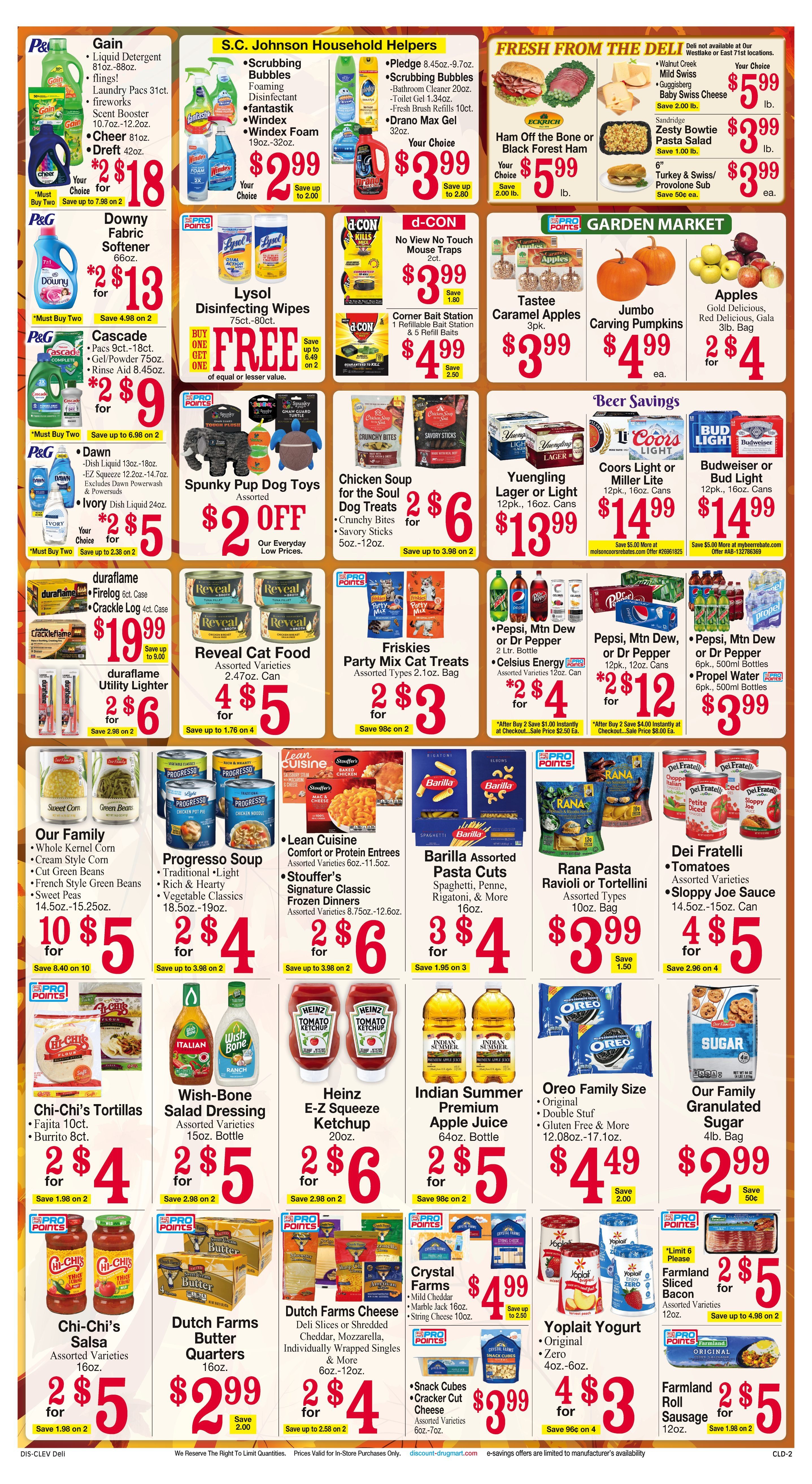 Discount Drug Mart (Ohio) Weekly Ad October 7 - 13, 2026