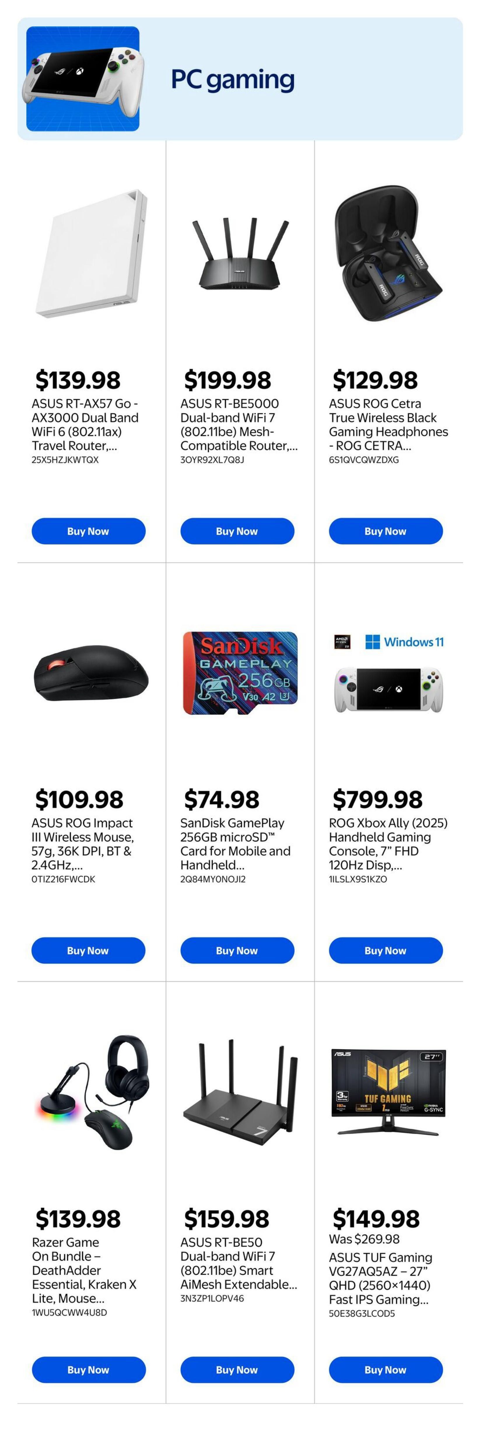 Walmart Gaming Guide October 1 to 14