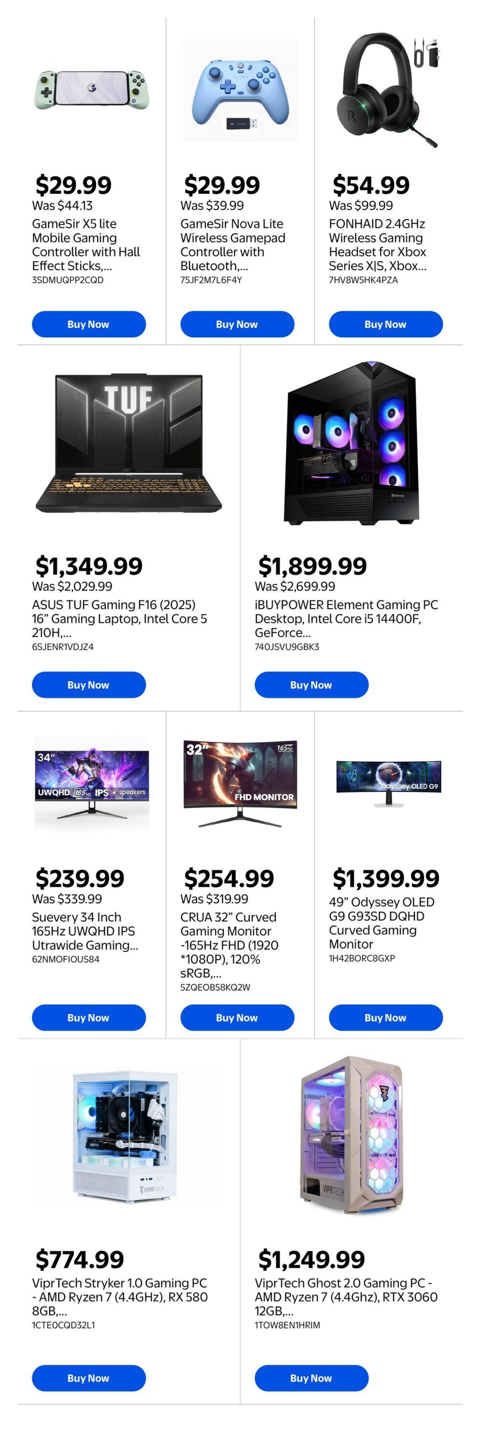 Walmart Gaming Guide October 1 to 14