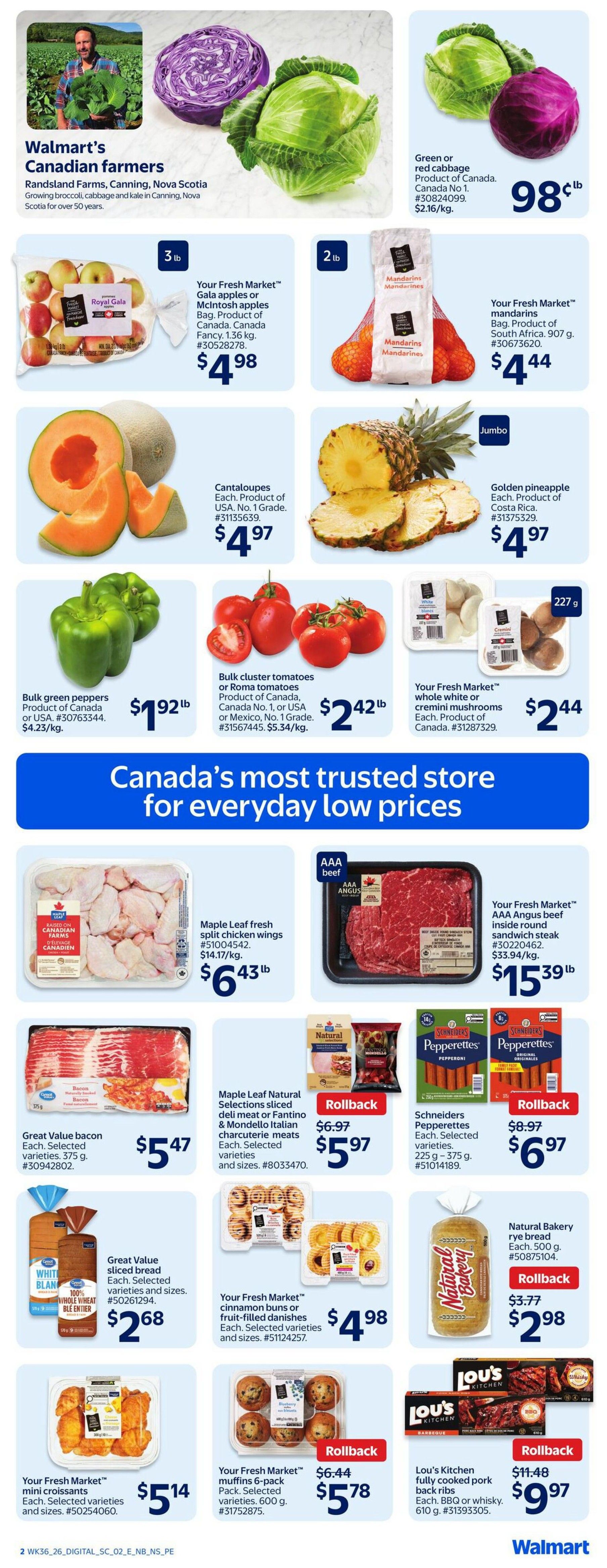 Walmart (Atlantic) Flyer October 1 to 7