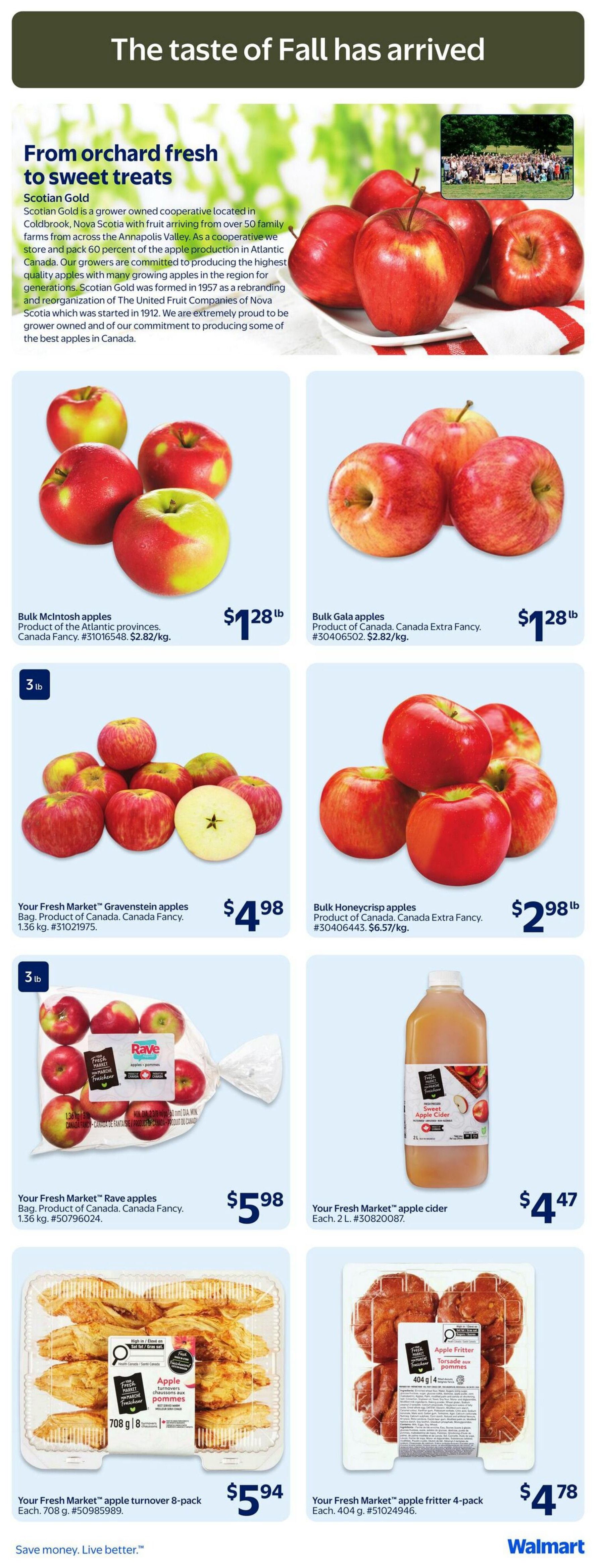 Walmart (Atlantic) Flyer October 1 to 7