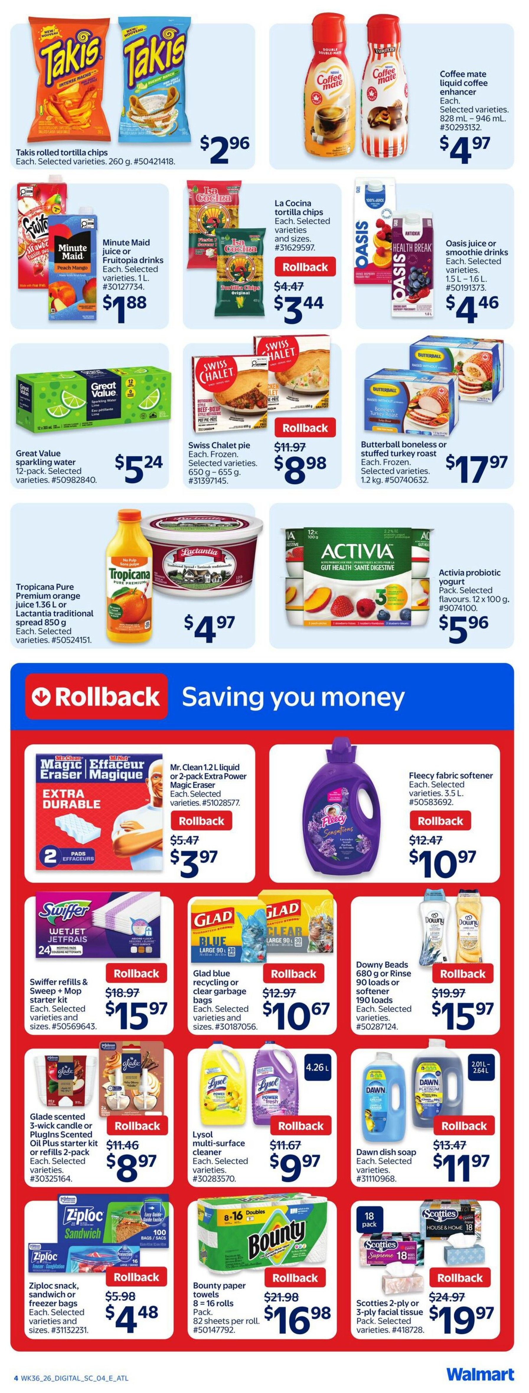Walmart (Atlantic) Flyer October 1 to 7