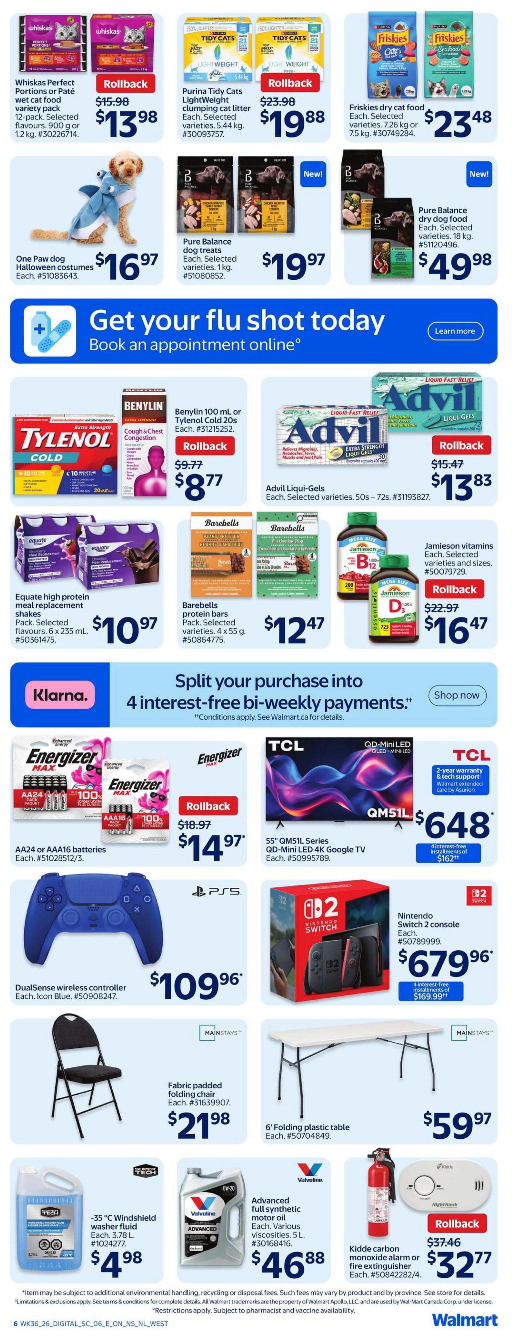 Walmart (Atlantic) Flyer October 1 to 7