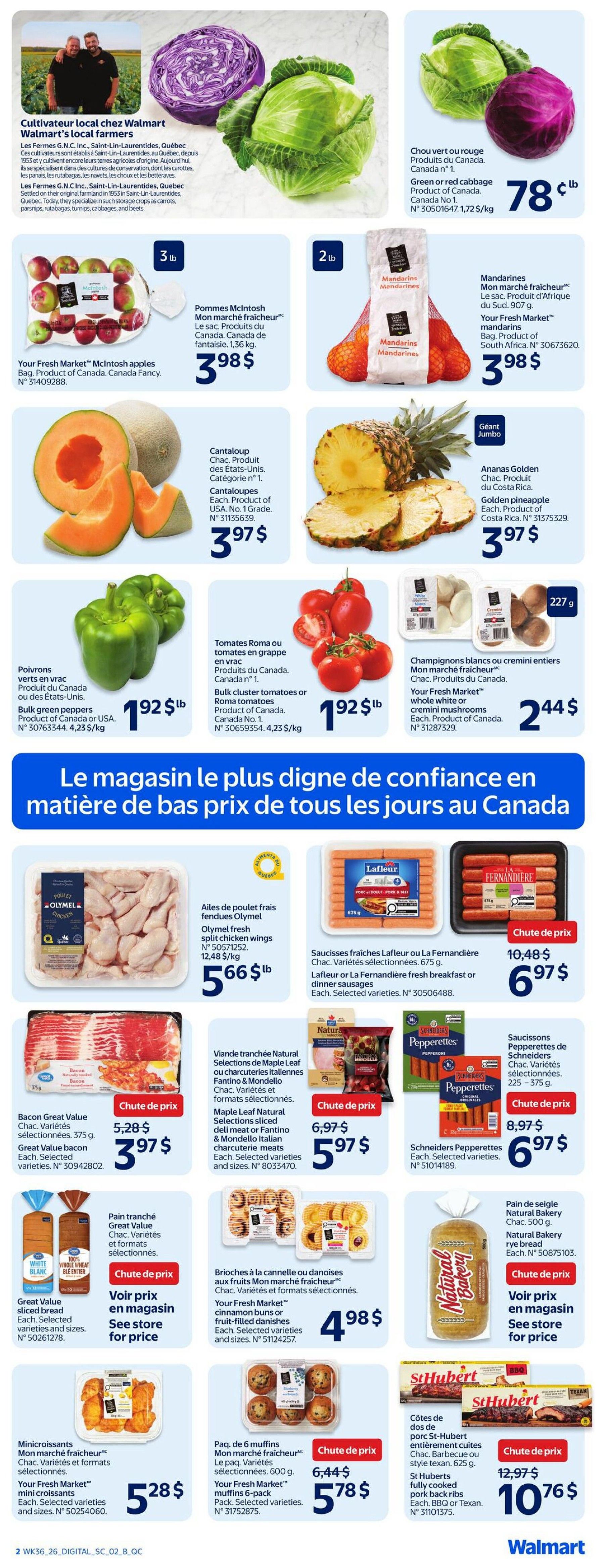 Walmart (QC) Flyer October 1 to 7
