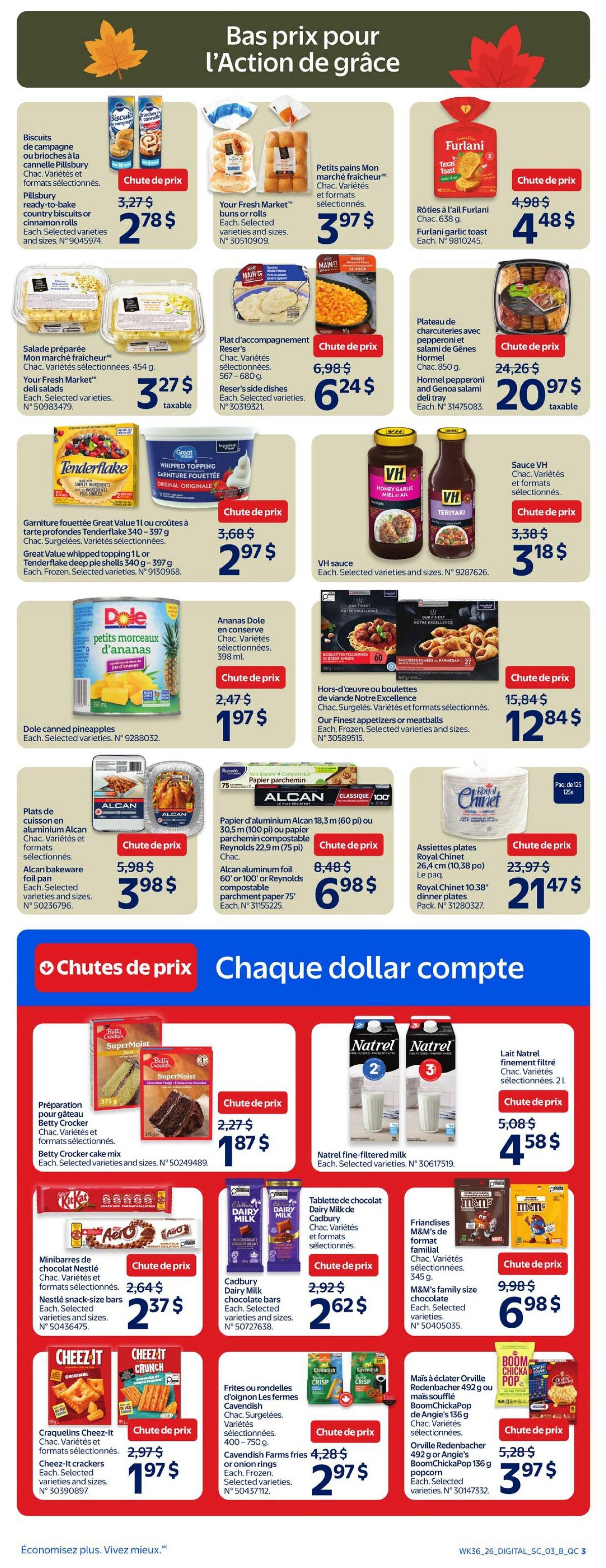Walmart (QC) Flyer October 1 to 7