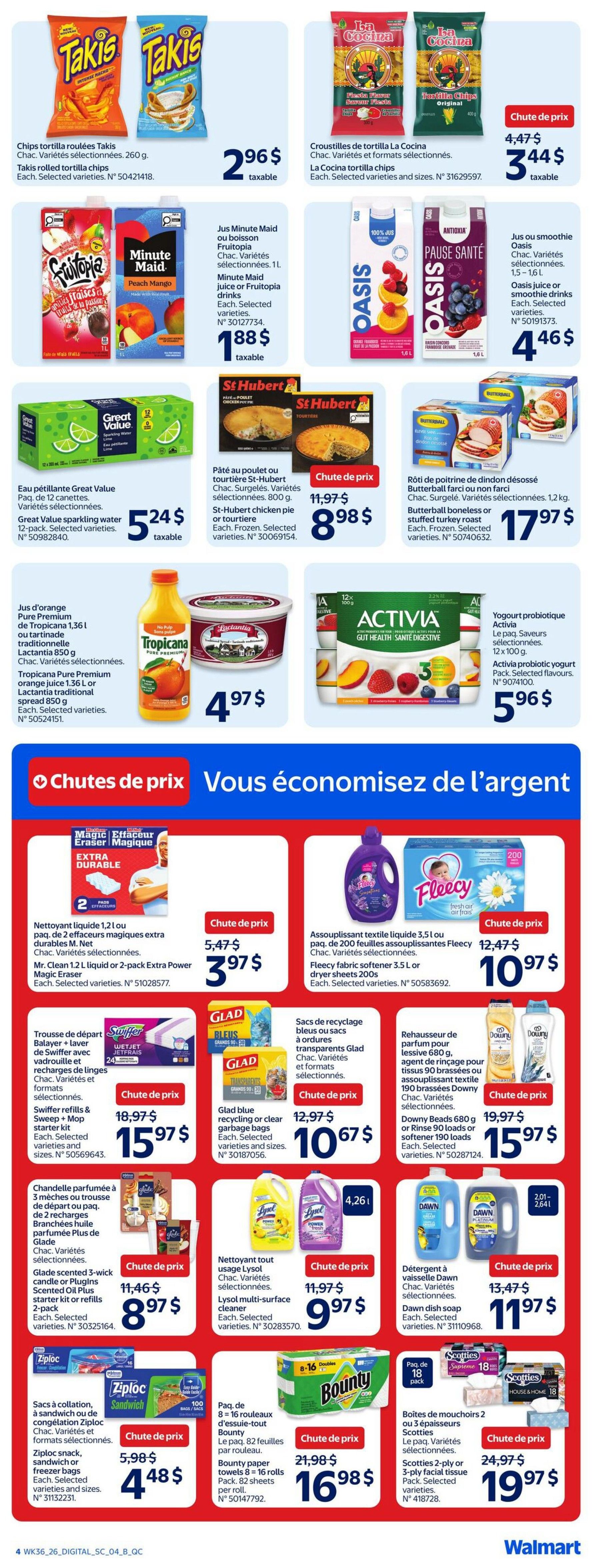 Walmart (QC) Flyer October 1 to 7