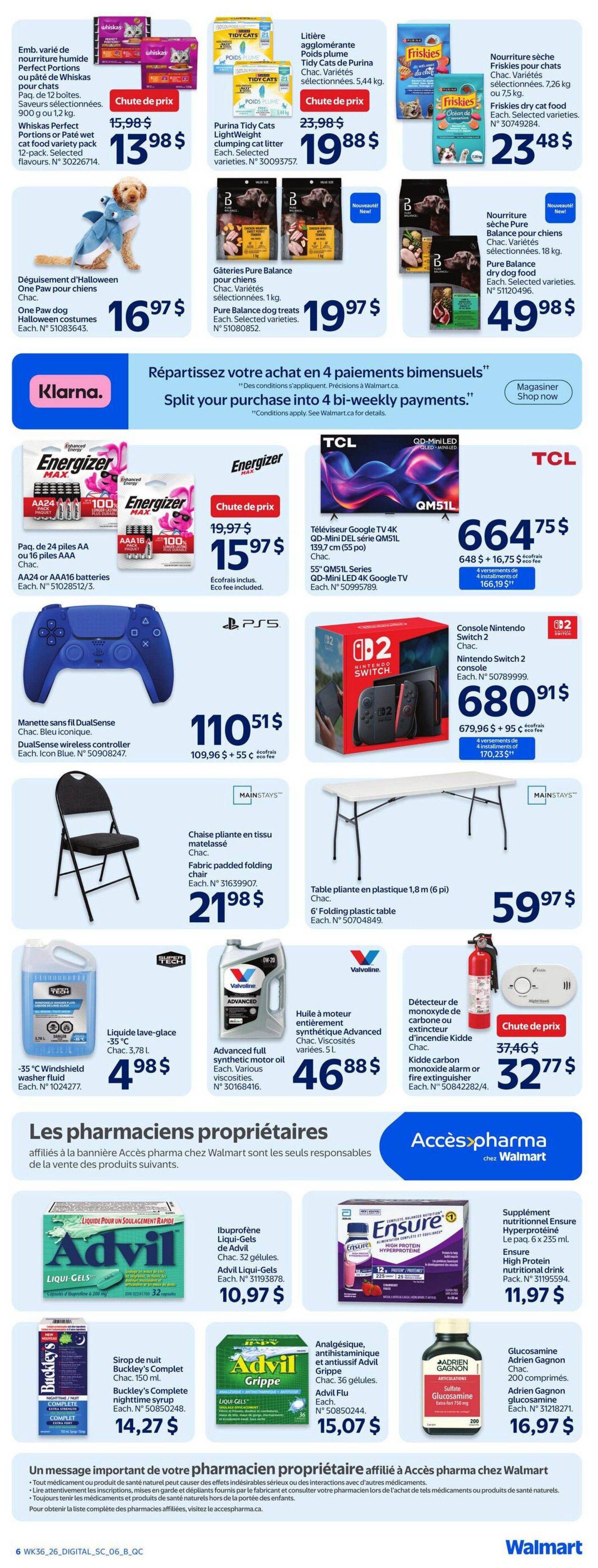 Walmart (QC) Flyer October 1 to 7