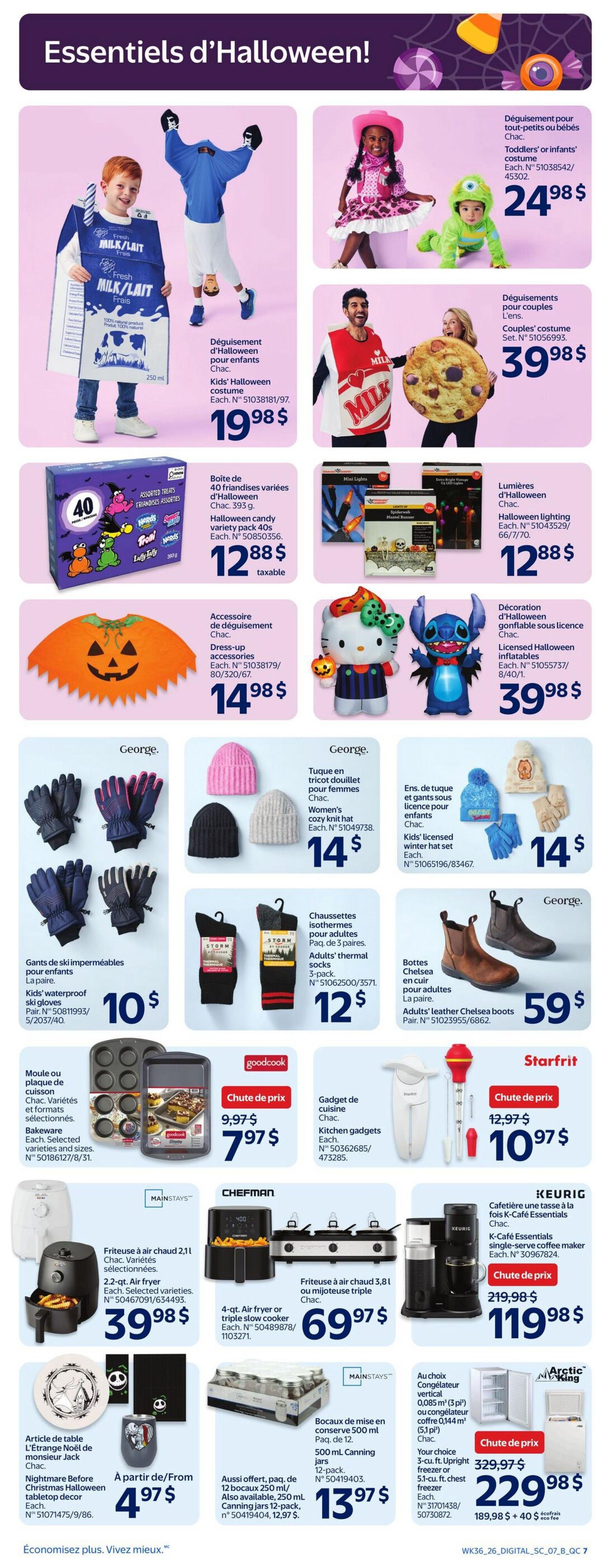 Walmart (QC) Flyer October 1 to 7