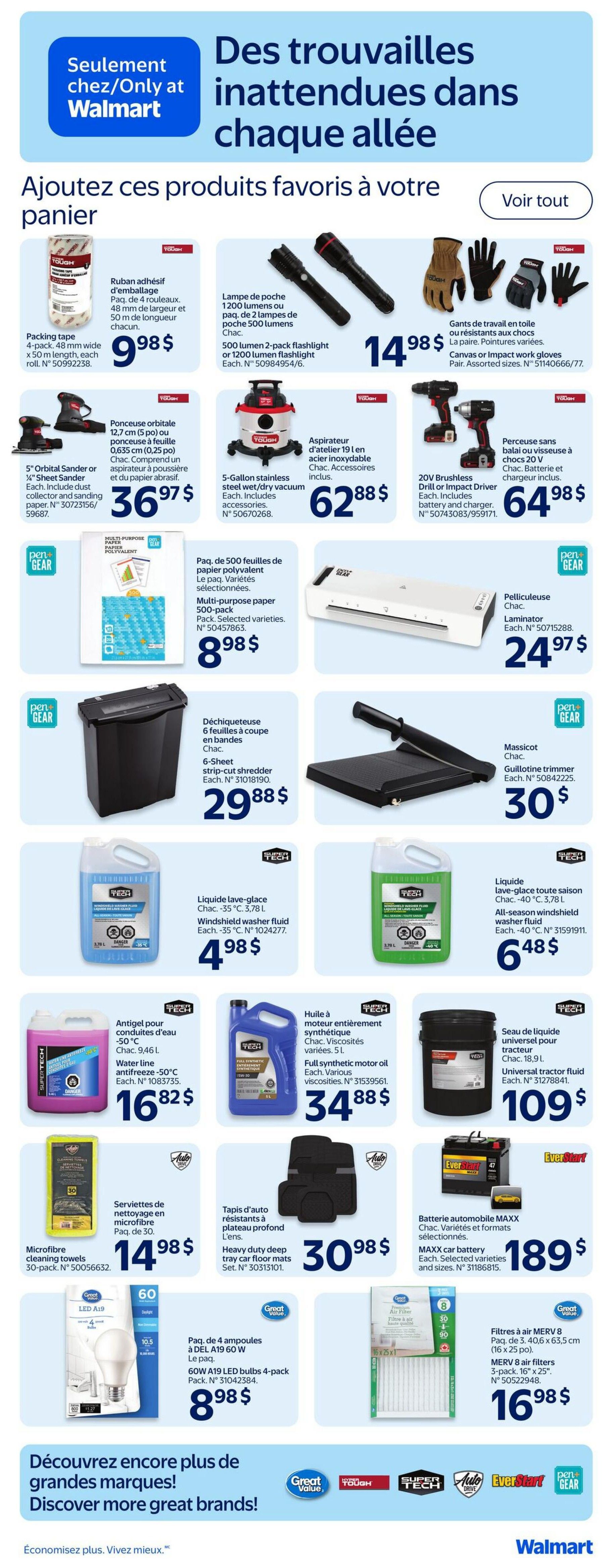 Walmart (QC) Flyer October 1 to 7