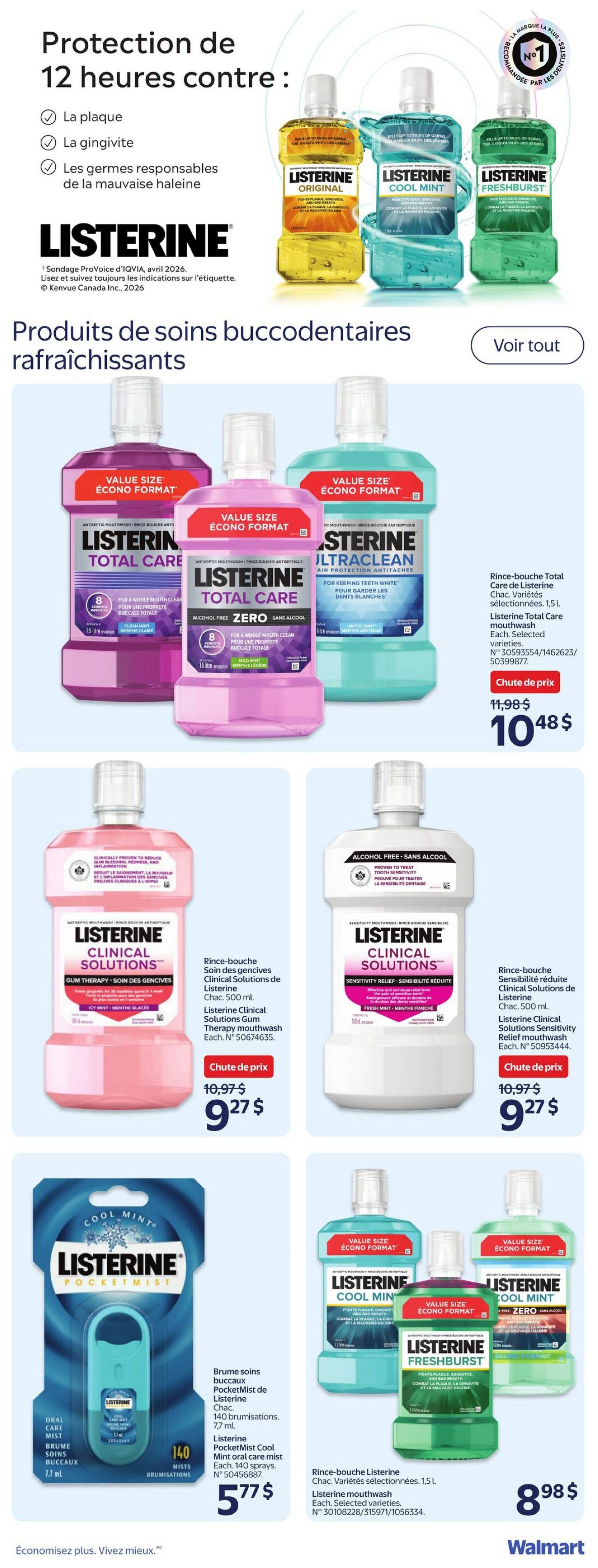 Walmart (QC) Flyer October 1 to 7