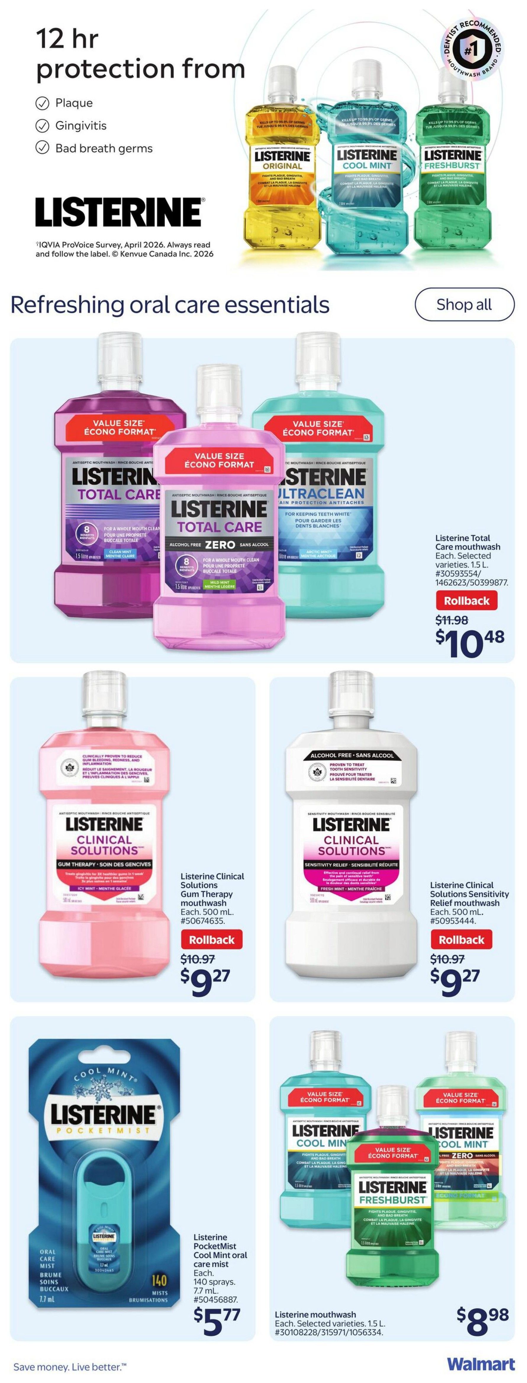 Walmart (West) Flyer October 1 to 7
