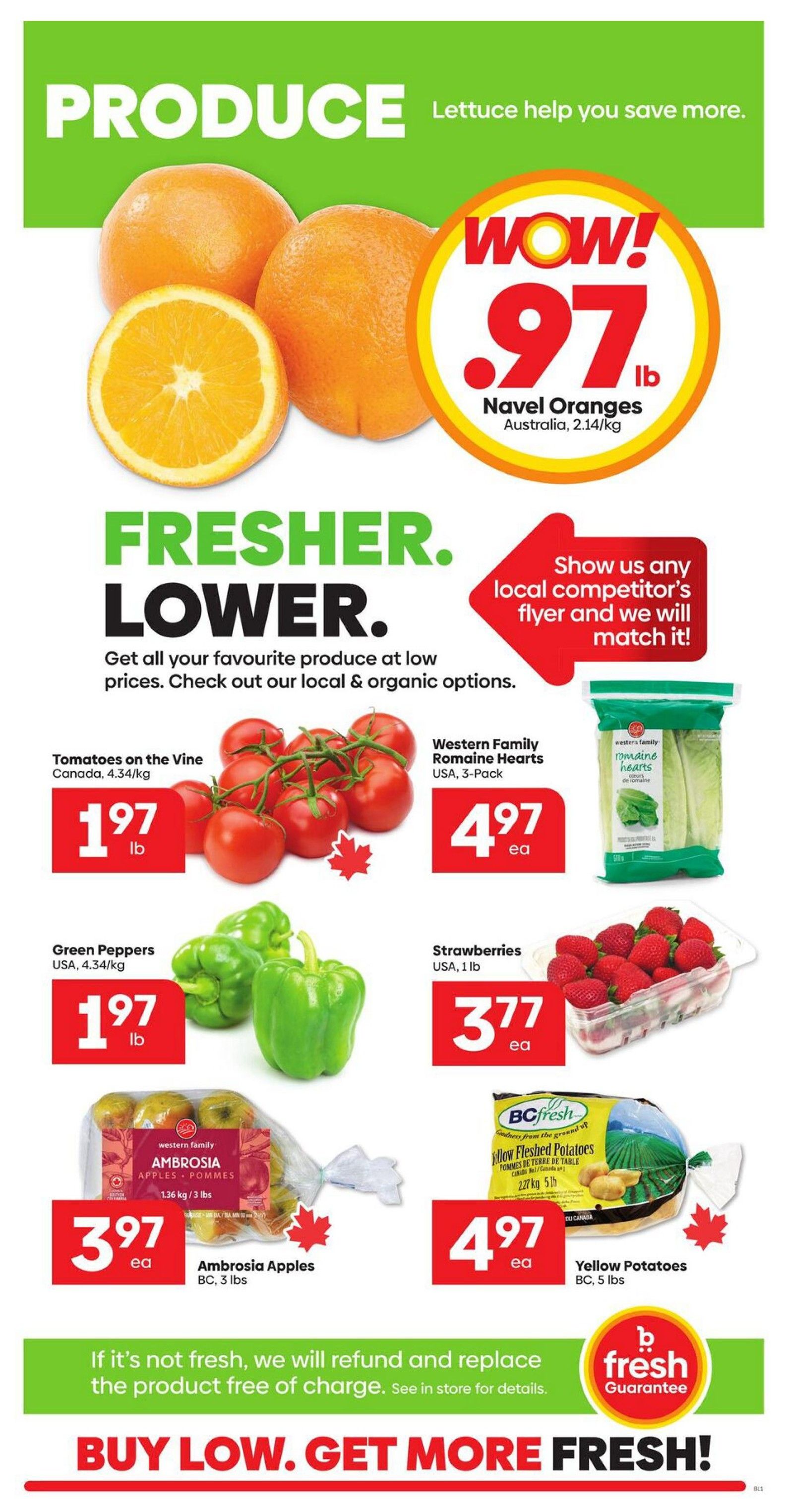 Buy-Low Foods Flyer October 1 to 7