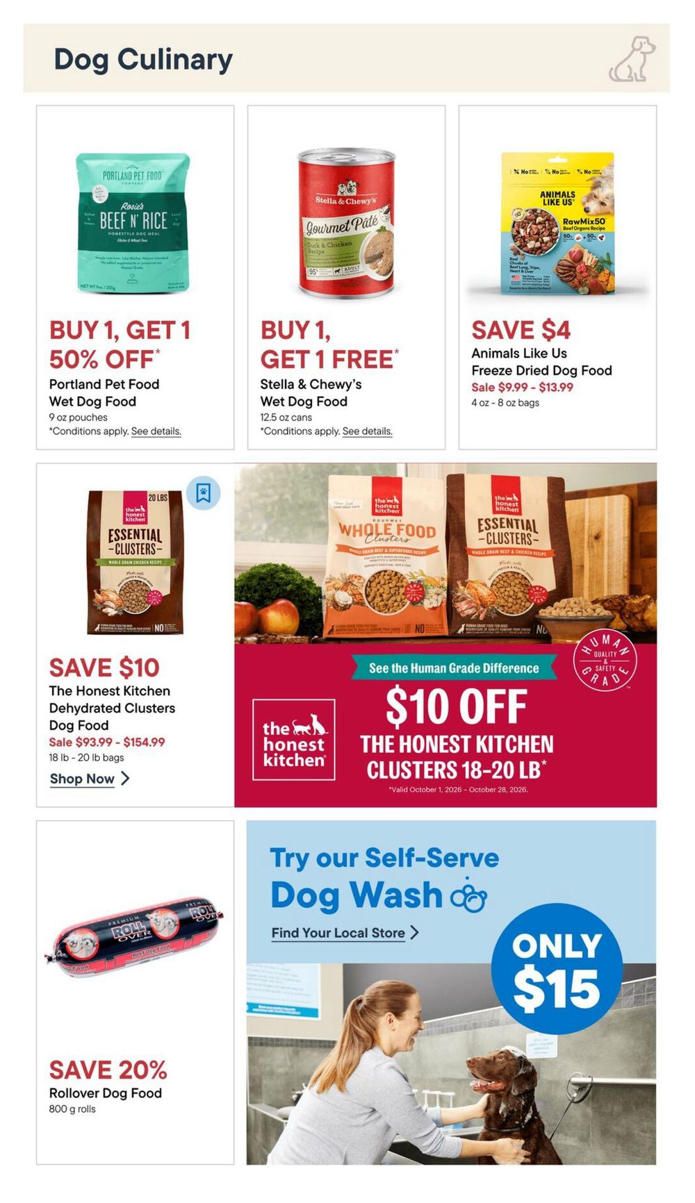 Paulmac's Pets Flyer October 1 to 14
