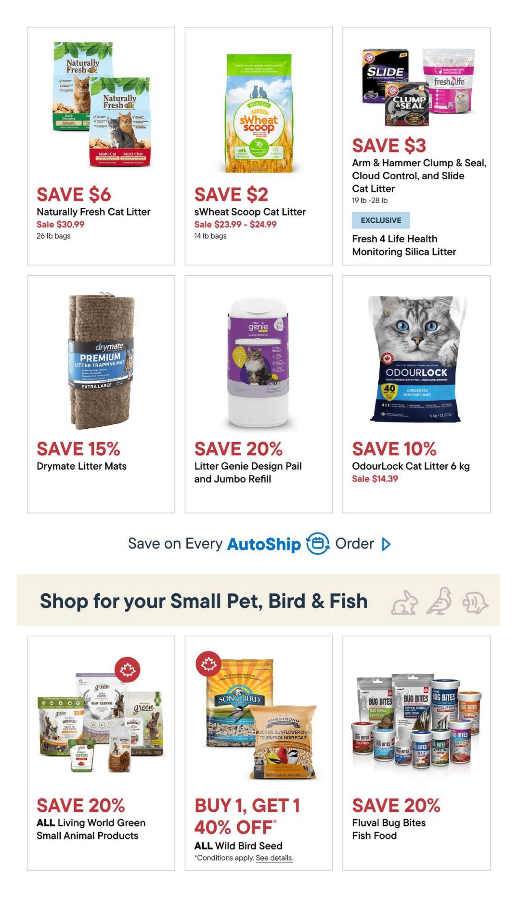 Total Pet Flyer October 1 to 14