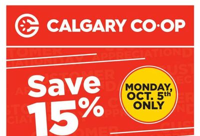Calgary Co-op Flyer October 1 to 7