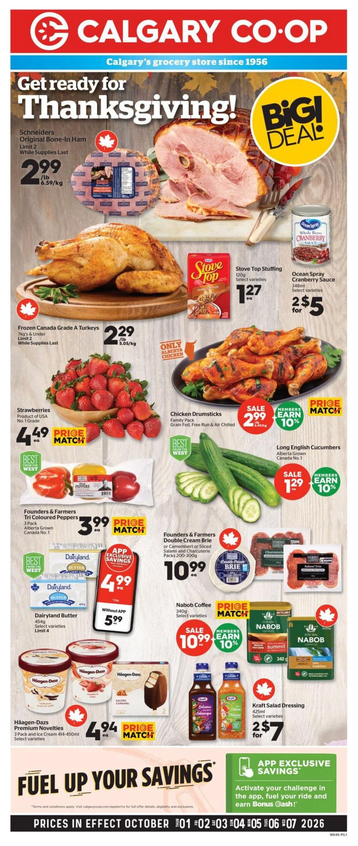 Calgary Co-op Flyer October 1 to 7