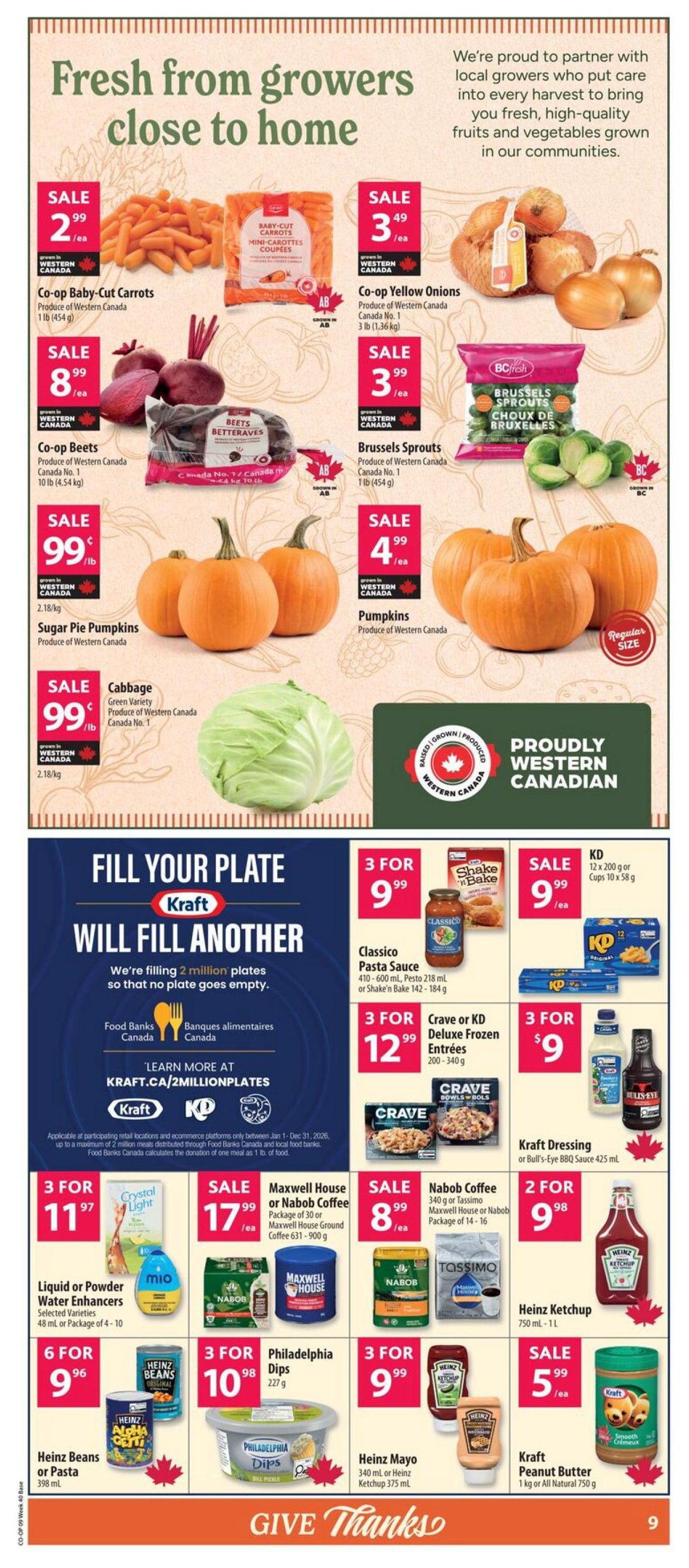 Co-op (West) Food Store Flyer October 1 to 7