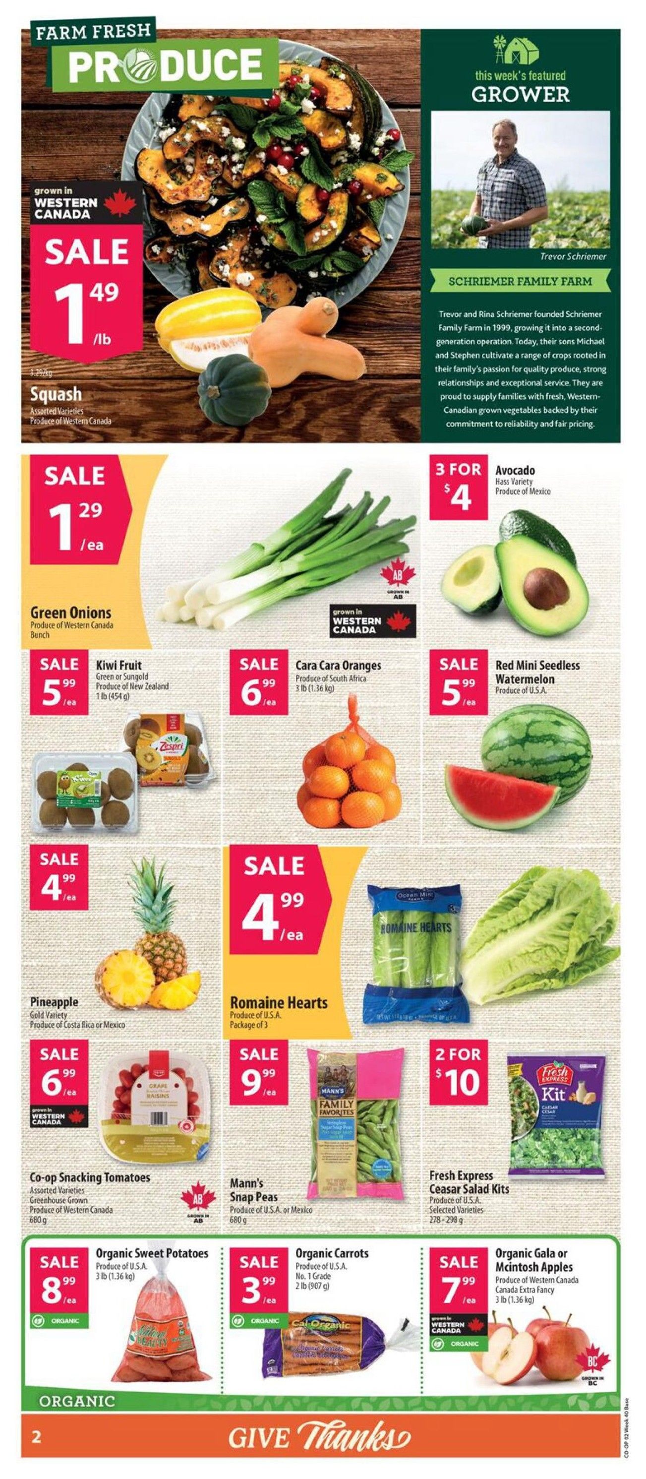 Co-op (West) Food Store Flyer October 1 to 7