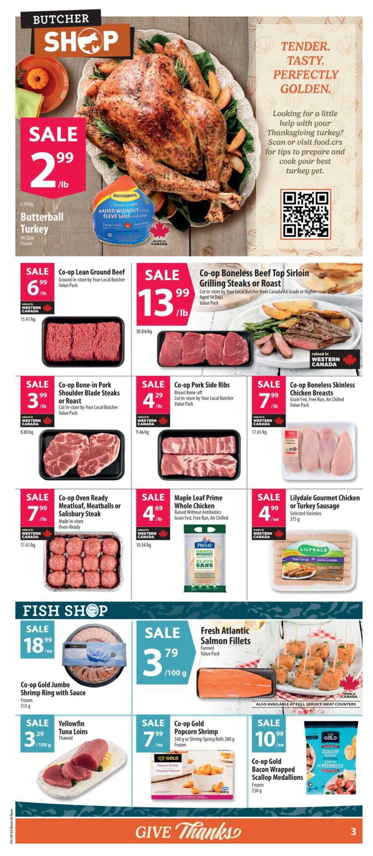 Co-op (West) Food Store Flyer October 1 to 7