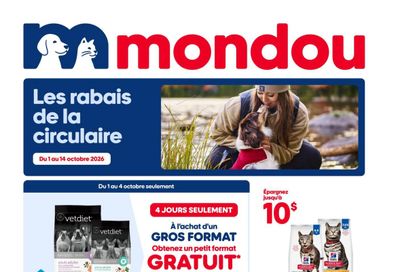 Mondou Flyer October 1 to 14
