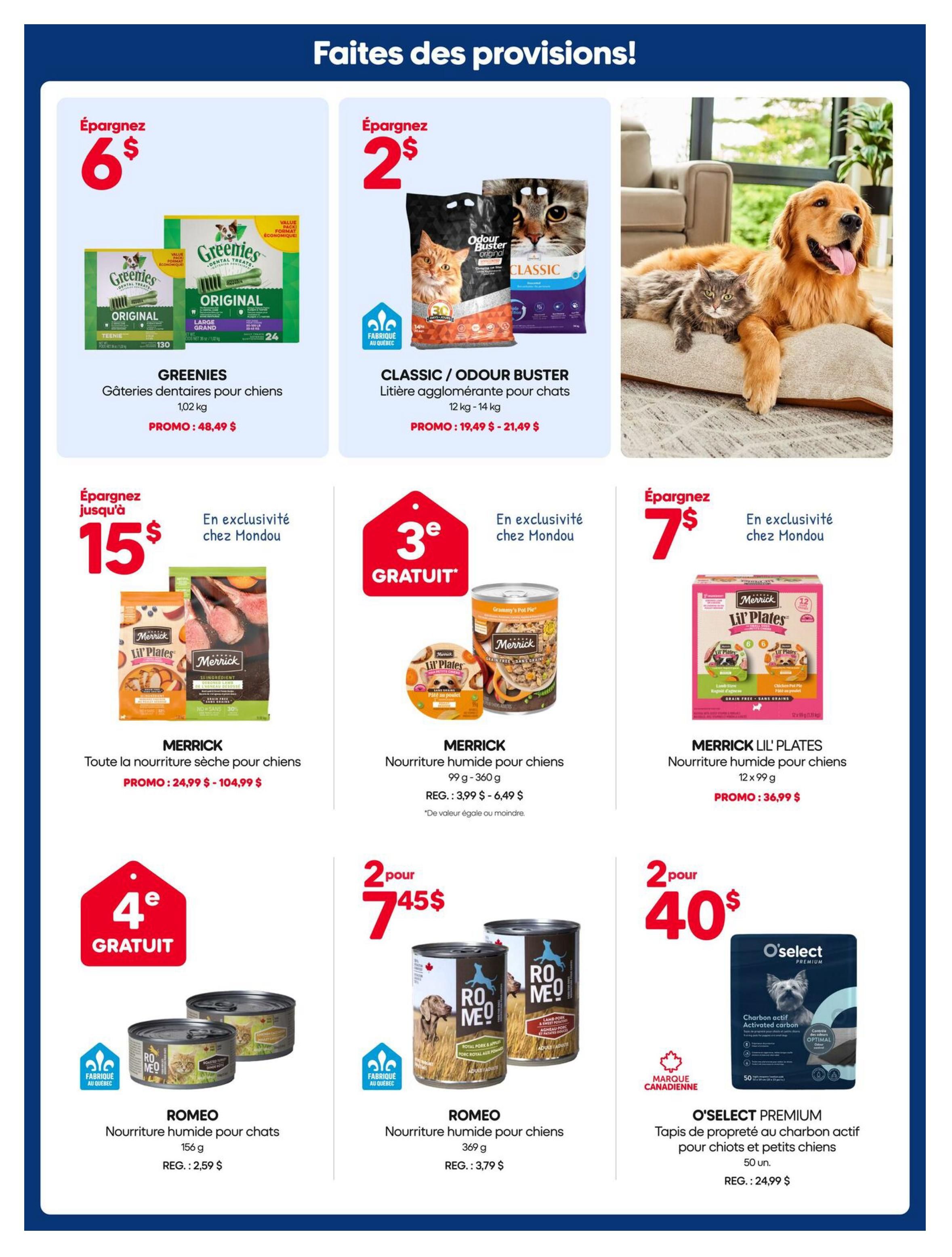 Mondou Flyer October 1 to 14