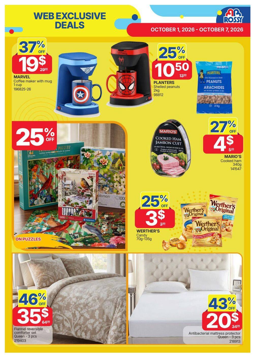 Rossy Flyer October 1 to 7