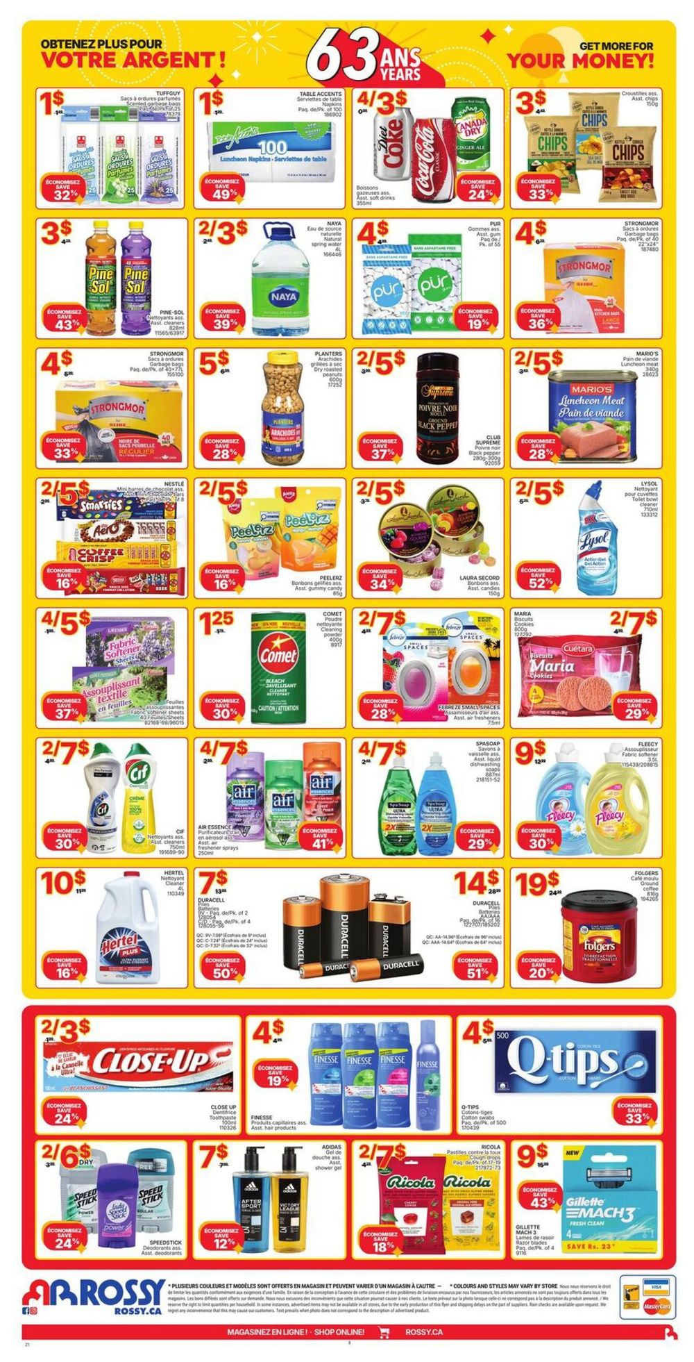 Rossy Flyer October 1 to 7