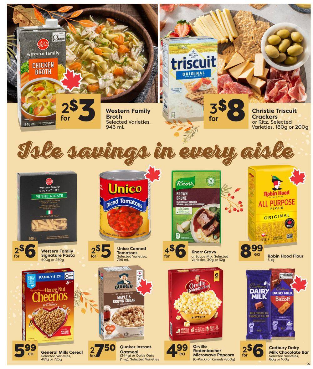 Quality Foods Flyer October 1 to 7