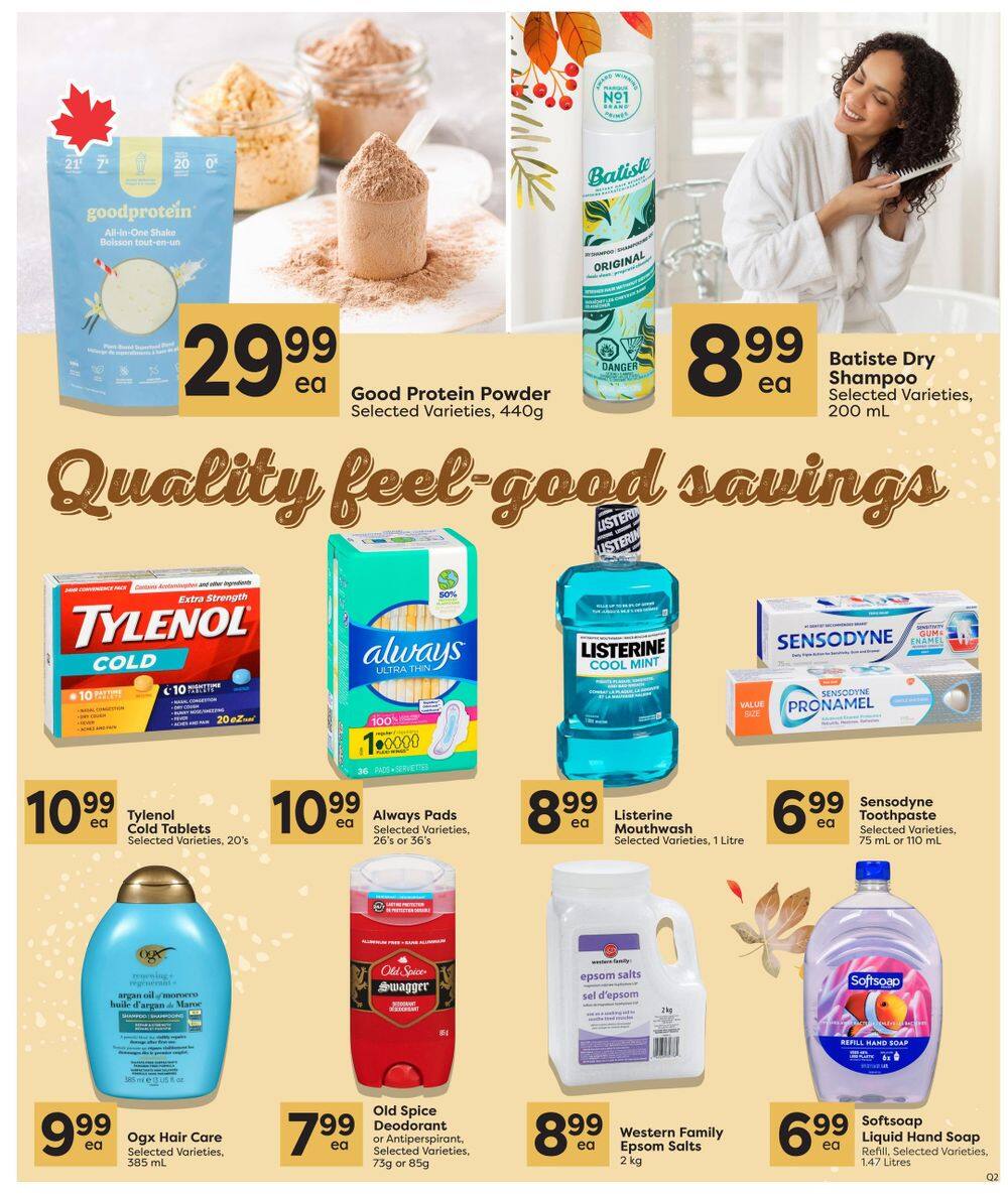 Quality Foods Flyer October 1 to 7