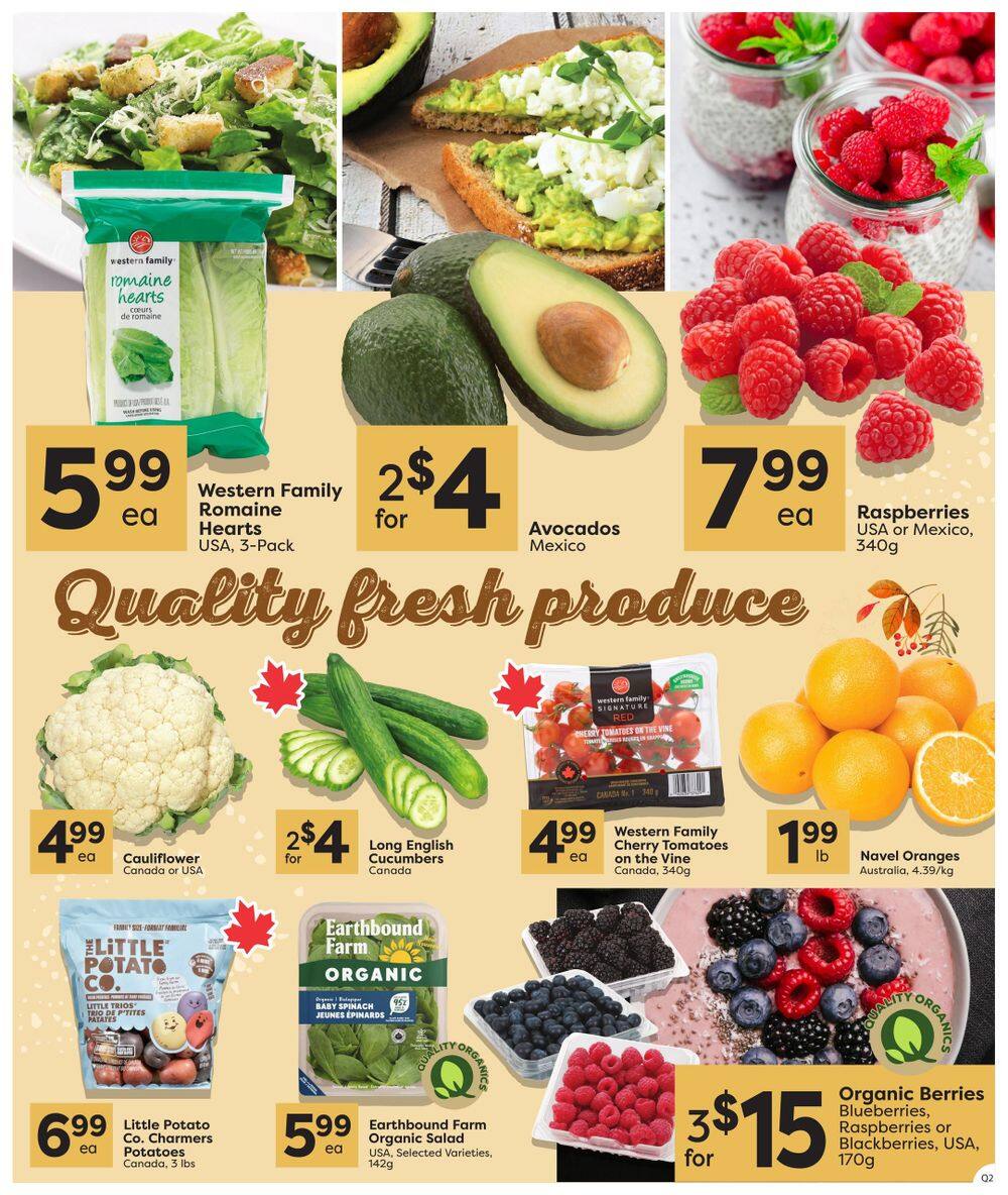 Quality Foods Flyer October 1 to 7