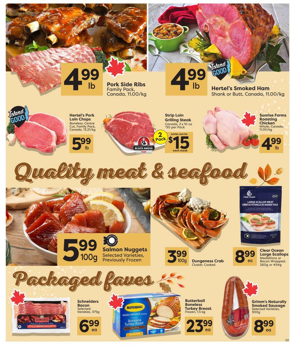 Quality Foods Flyer October 1 to 7