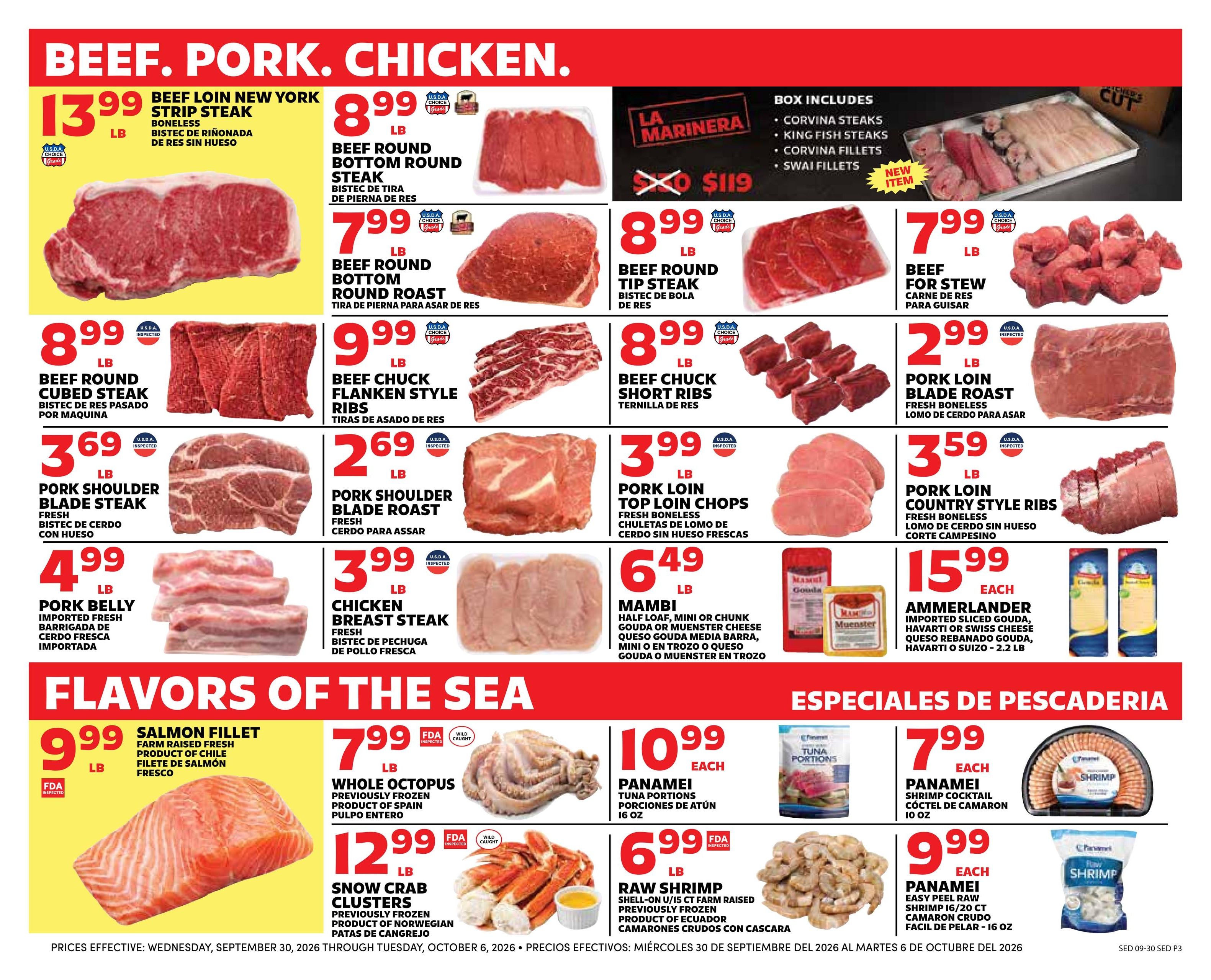 Sedano's (Davie Area, FL) Weekly Ad September 30 - October 6, 2026