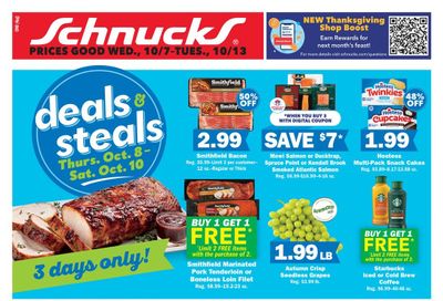 Schnucks (Columbia-Jefferson City Area, MO) Weekly Print Weekly Ad October 7 - 13, 2026