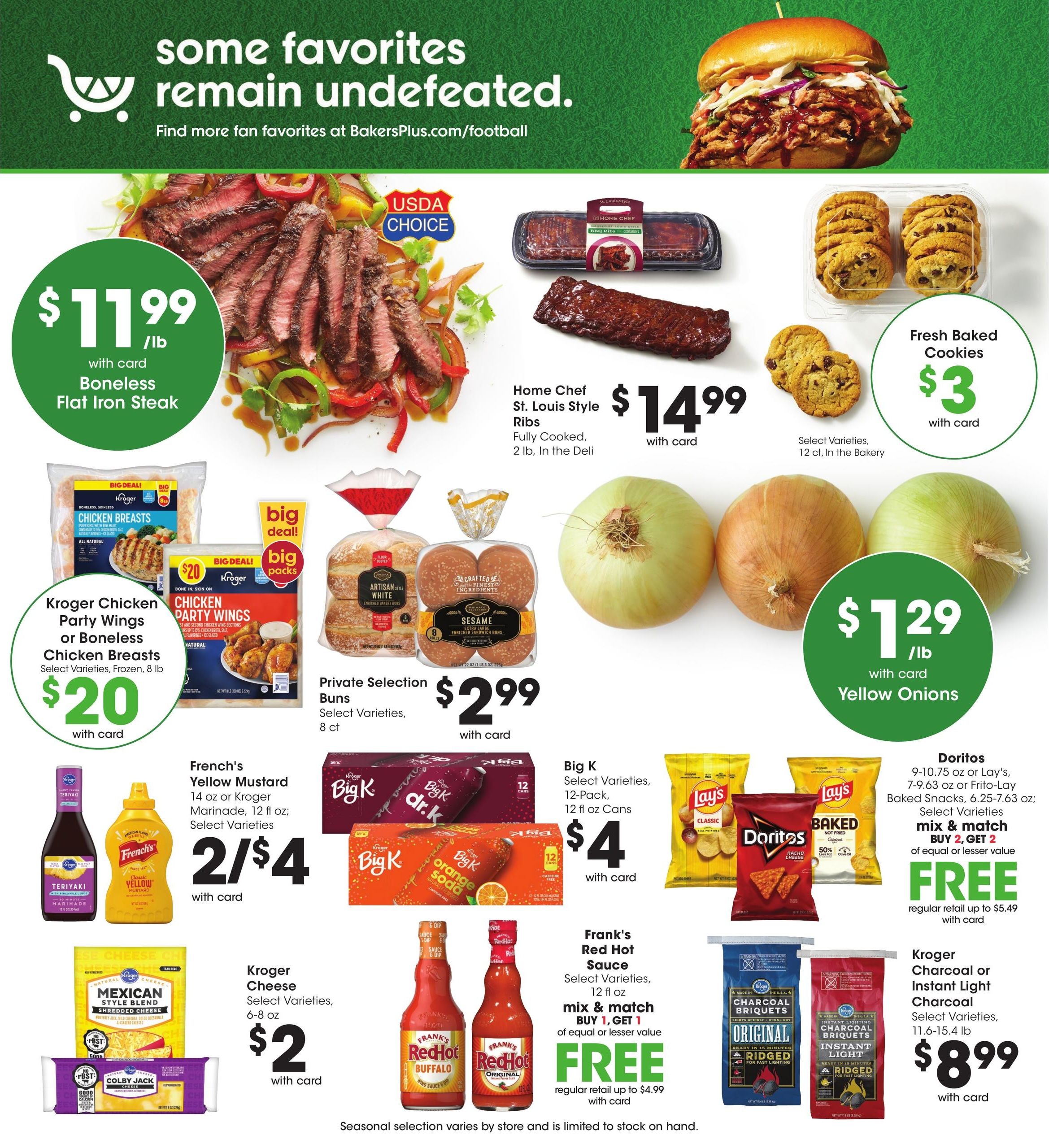 Baker's (Council Bluffs Area, IA) Weekly Ad September 30 - October 6, 2026