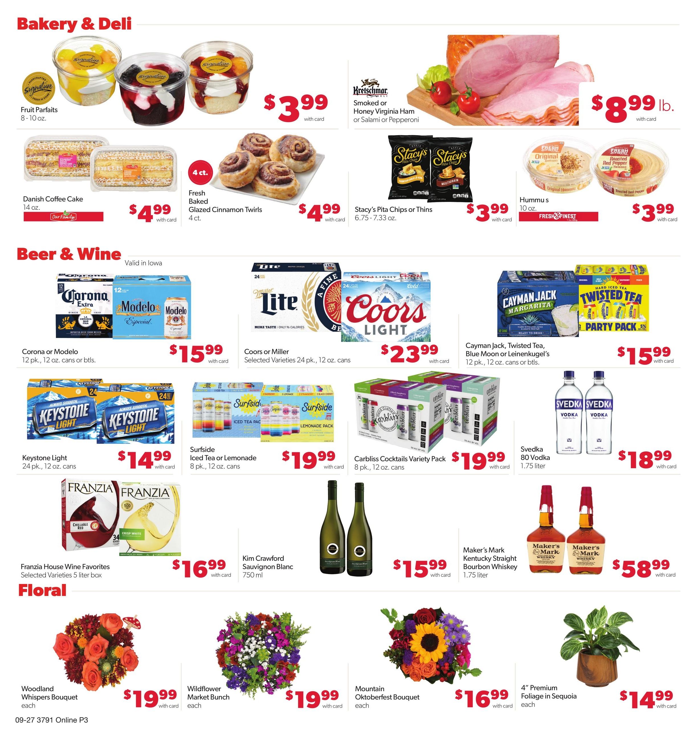 Family Fare (Council Bluffs Area, IA) Weekly Ad September 27 - October 3, 2026