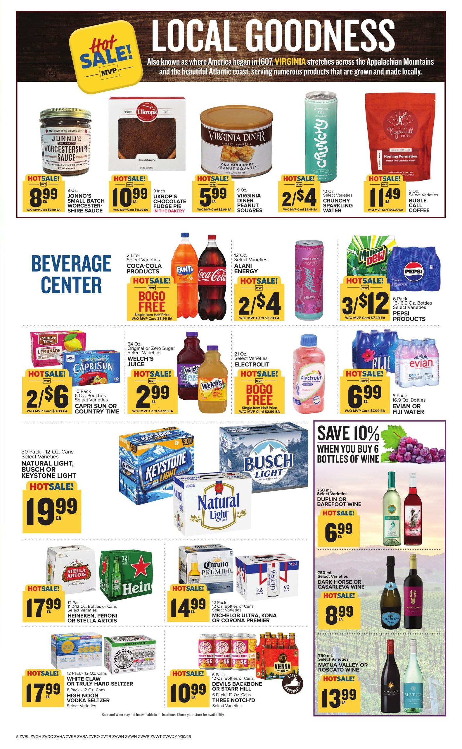 Food Lion (Alexandria Area, VA) Weekly Ad September 30 - October 6, 2026