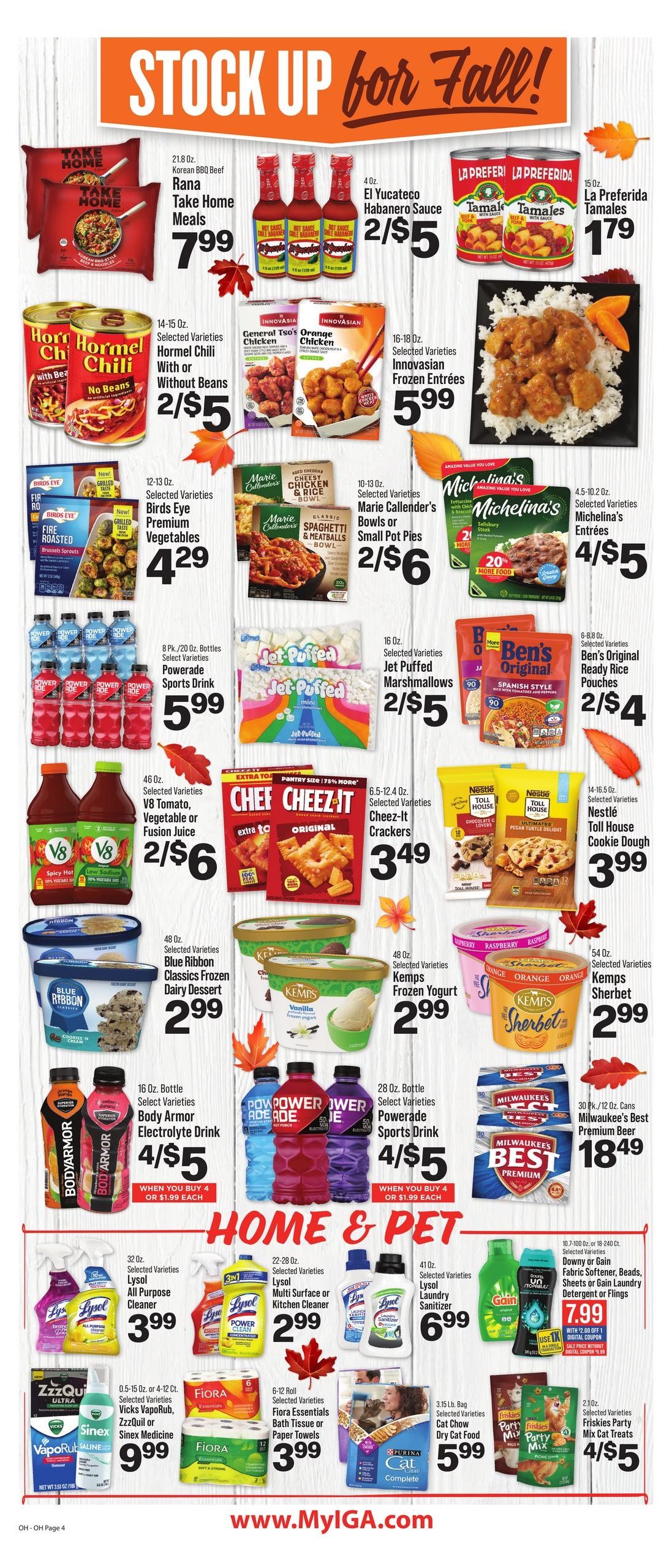 IGA (Alpha Area, OH) Weekly Flyer (promoted) Weekly Ad September 30 - October 6, 2026