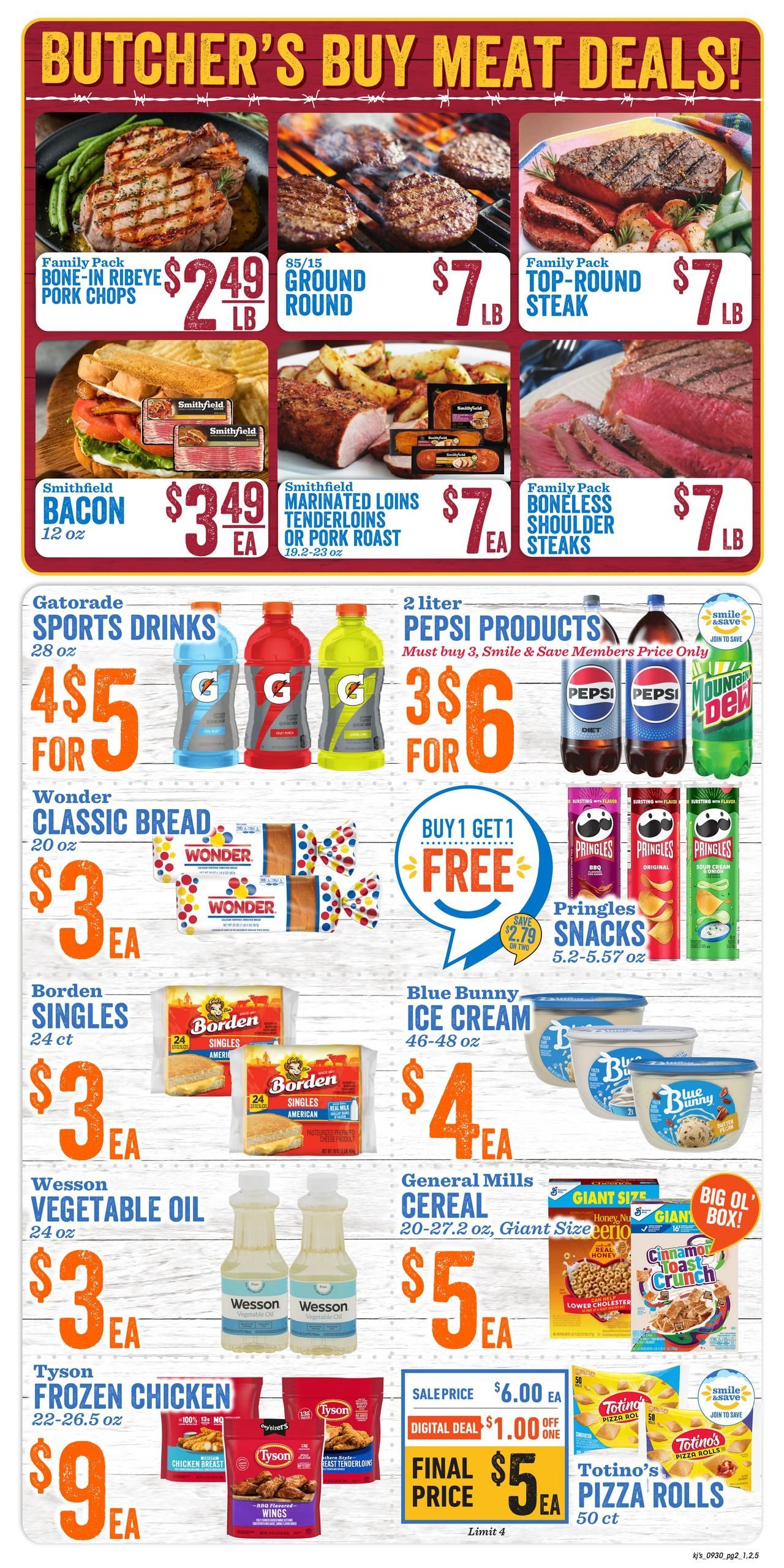 Kj’s Market Weekly Ad September 30 - October 6, 2026