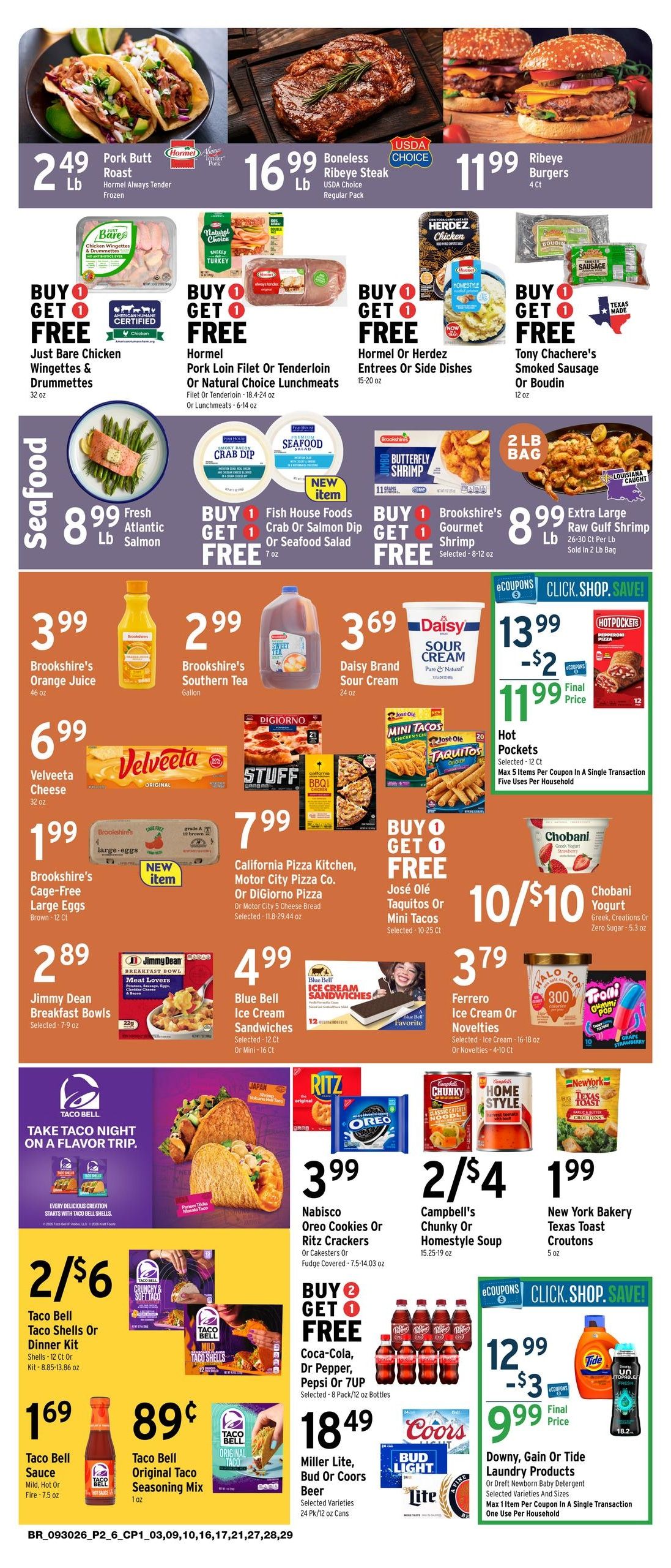 Brookshire's (Anna Area, TX) Weekly Ad September 30 - October 6, 2026