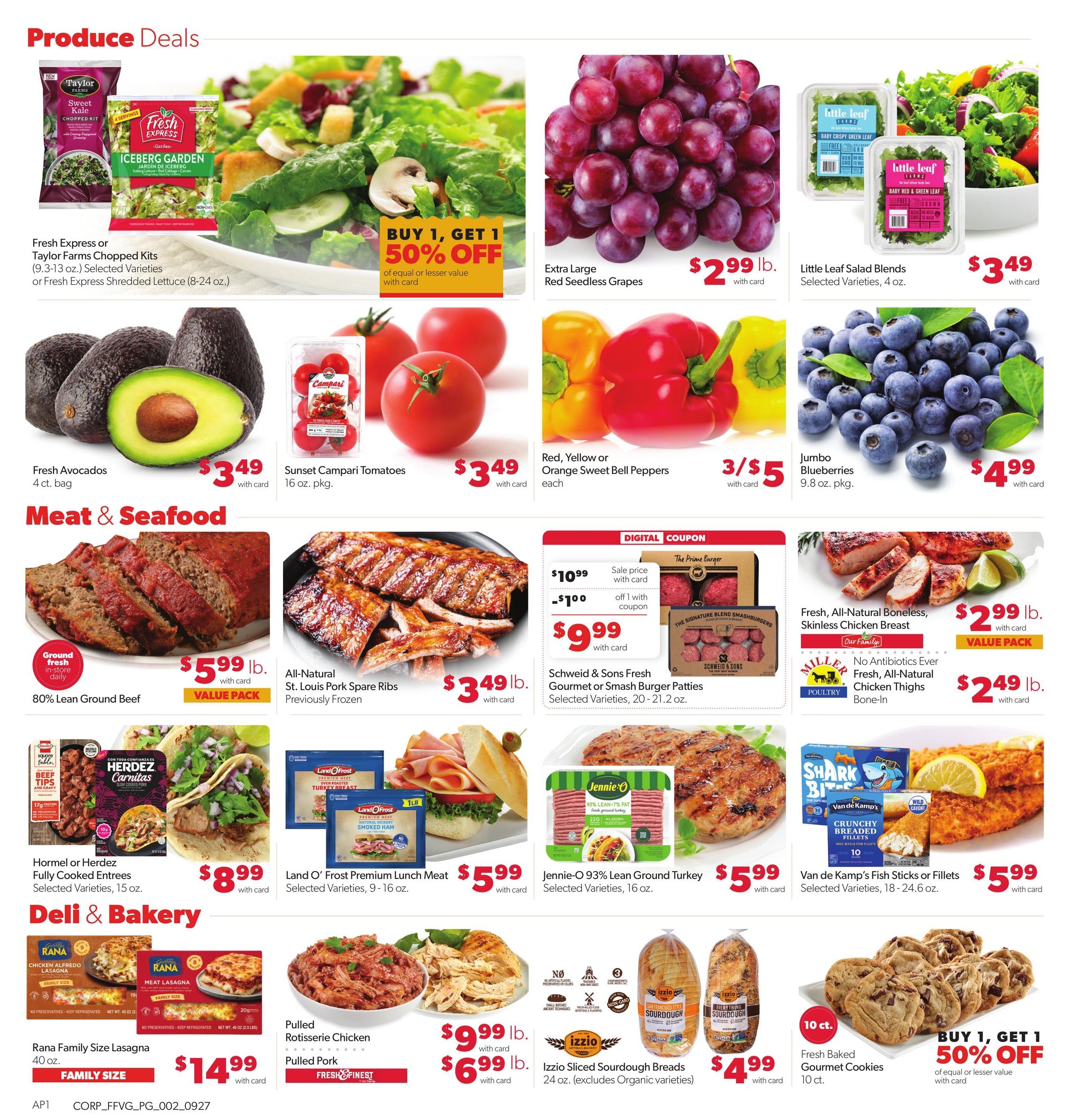 Family Fare (Sanford Area, MI) Weekly Ad September 27 - October 3, 2026