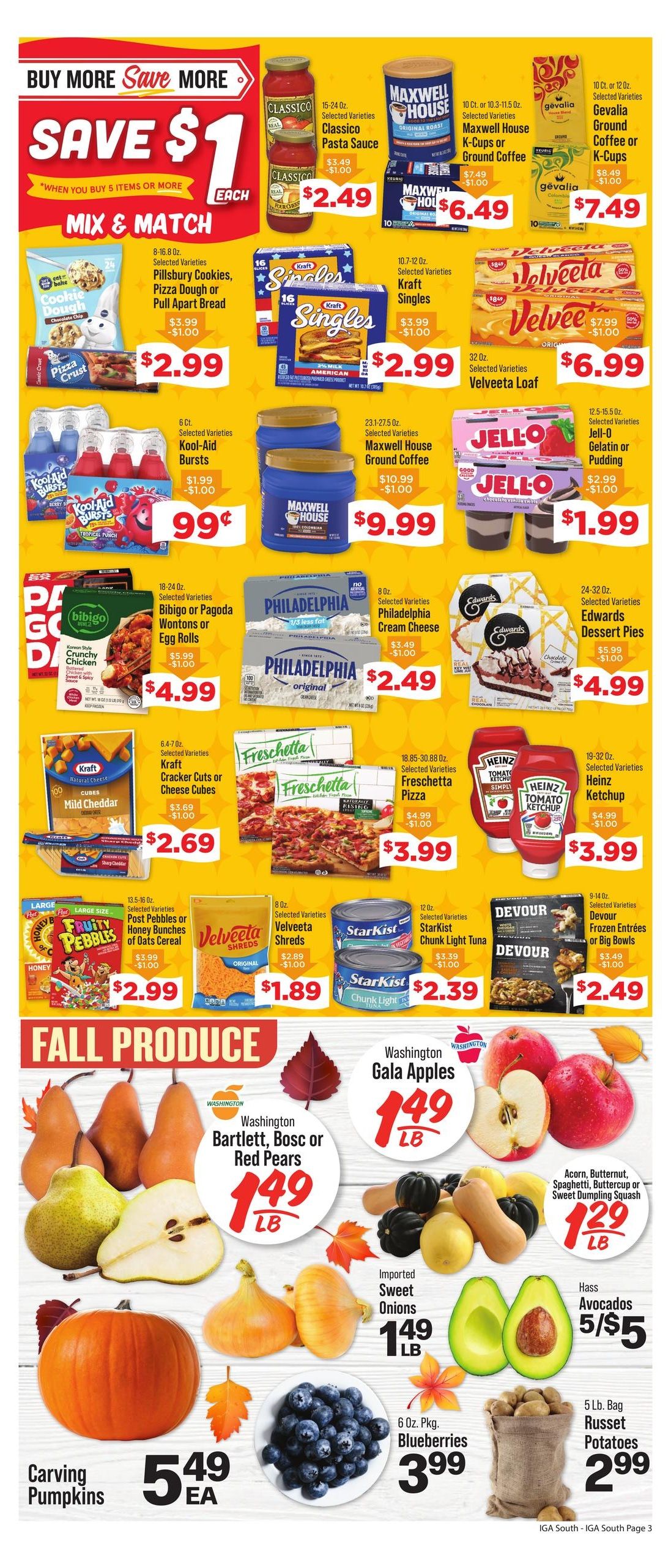IGA (Hawesville Area, KY) Weekly Ad September 30 - October 6, 2026
