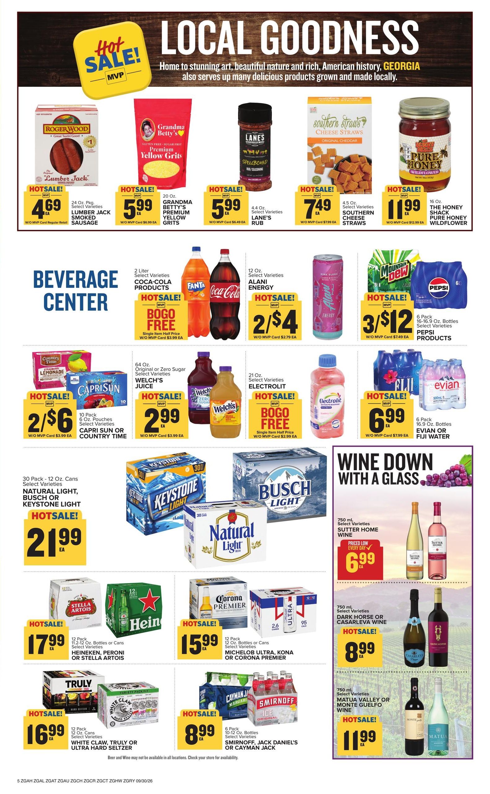 Food Lion (Augusta Area, GA) Weekly Ad September 30 - October 6, 2026