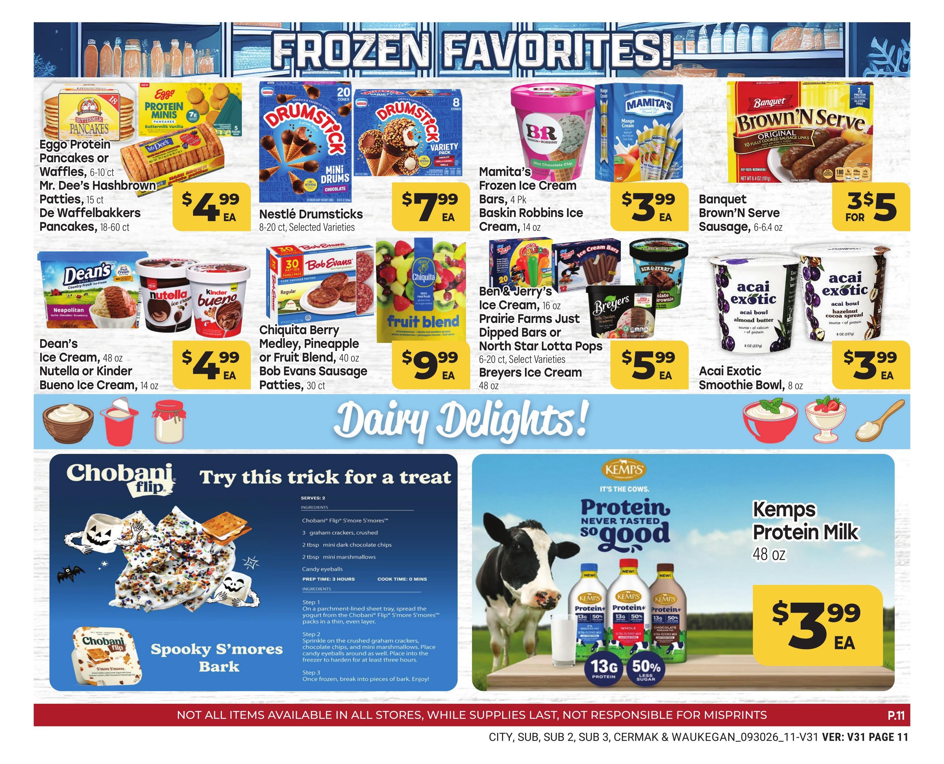 Tony's Fresh Market Weekly Ad September 30 - November 3, 2026