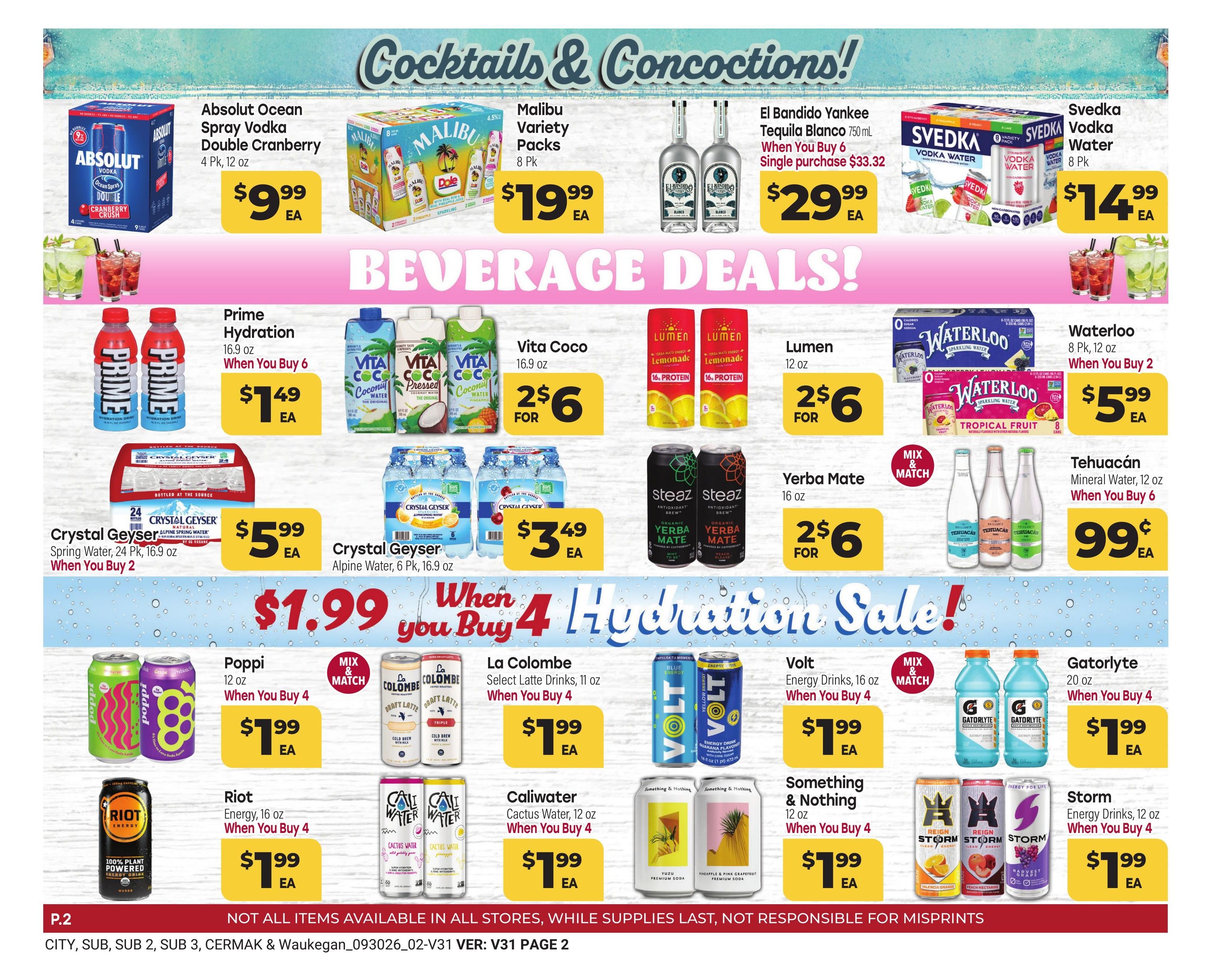 Tony's Fresh Market Weekly Ad September 30 - November 3, 2026